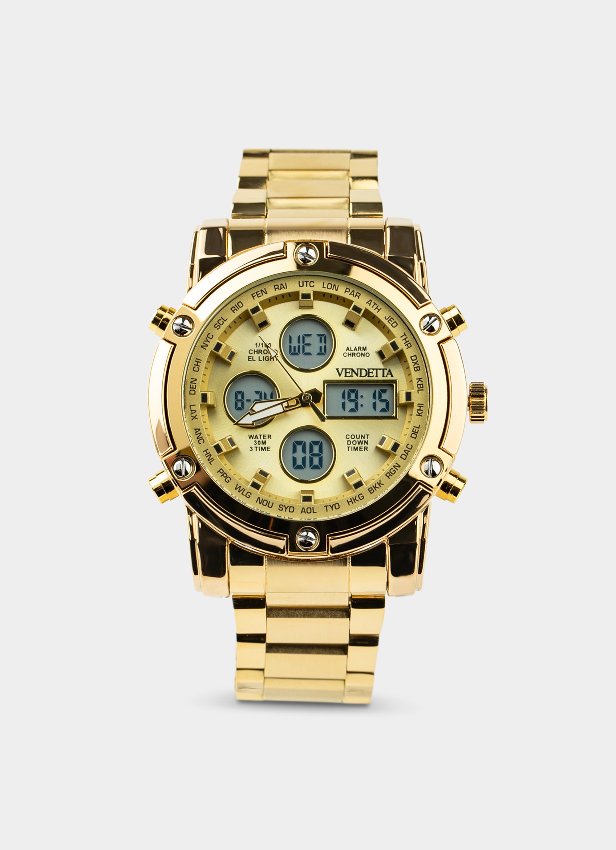Titan Watch - Gold