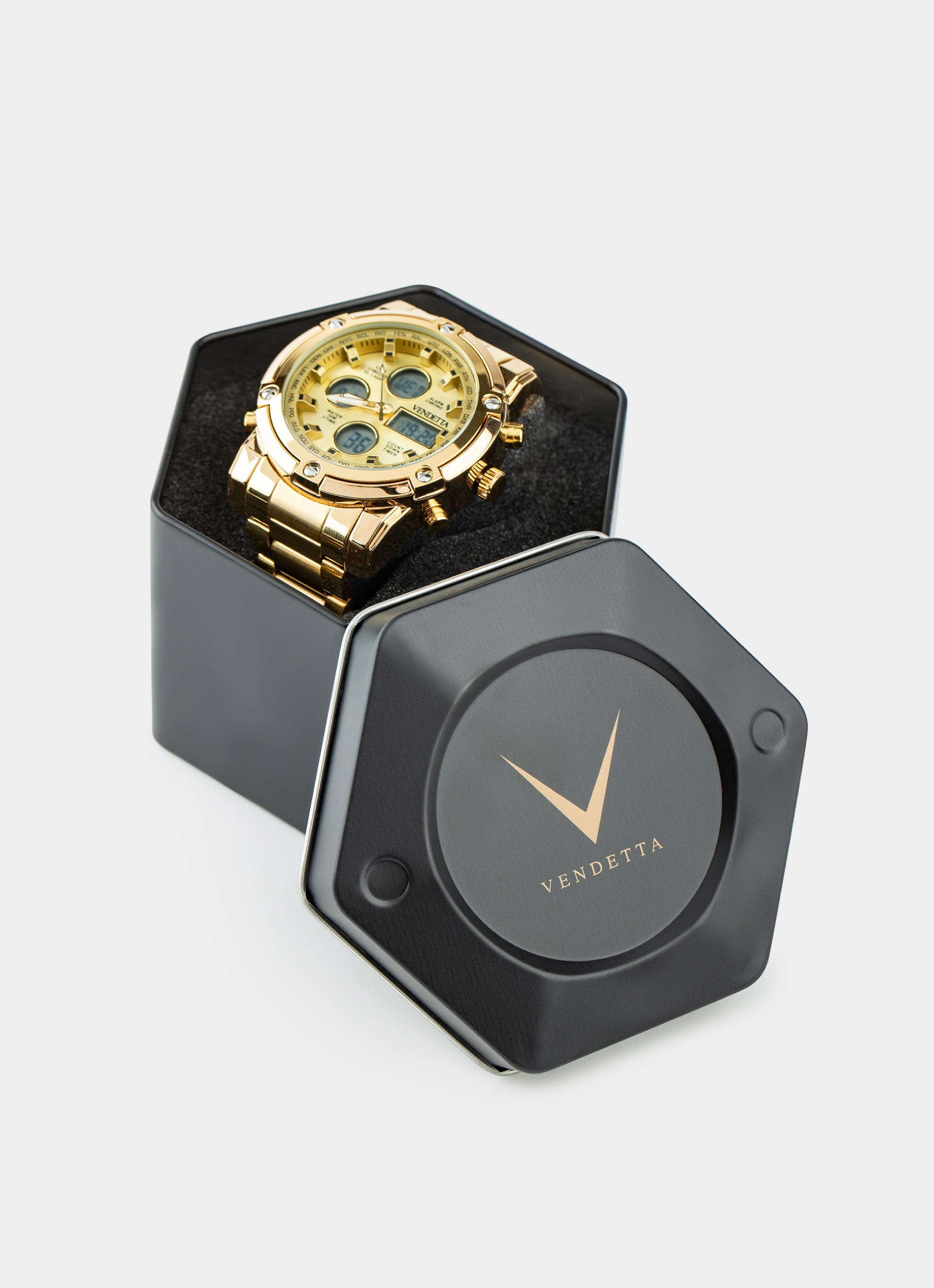 Titan Watch - Gold