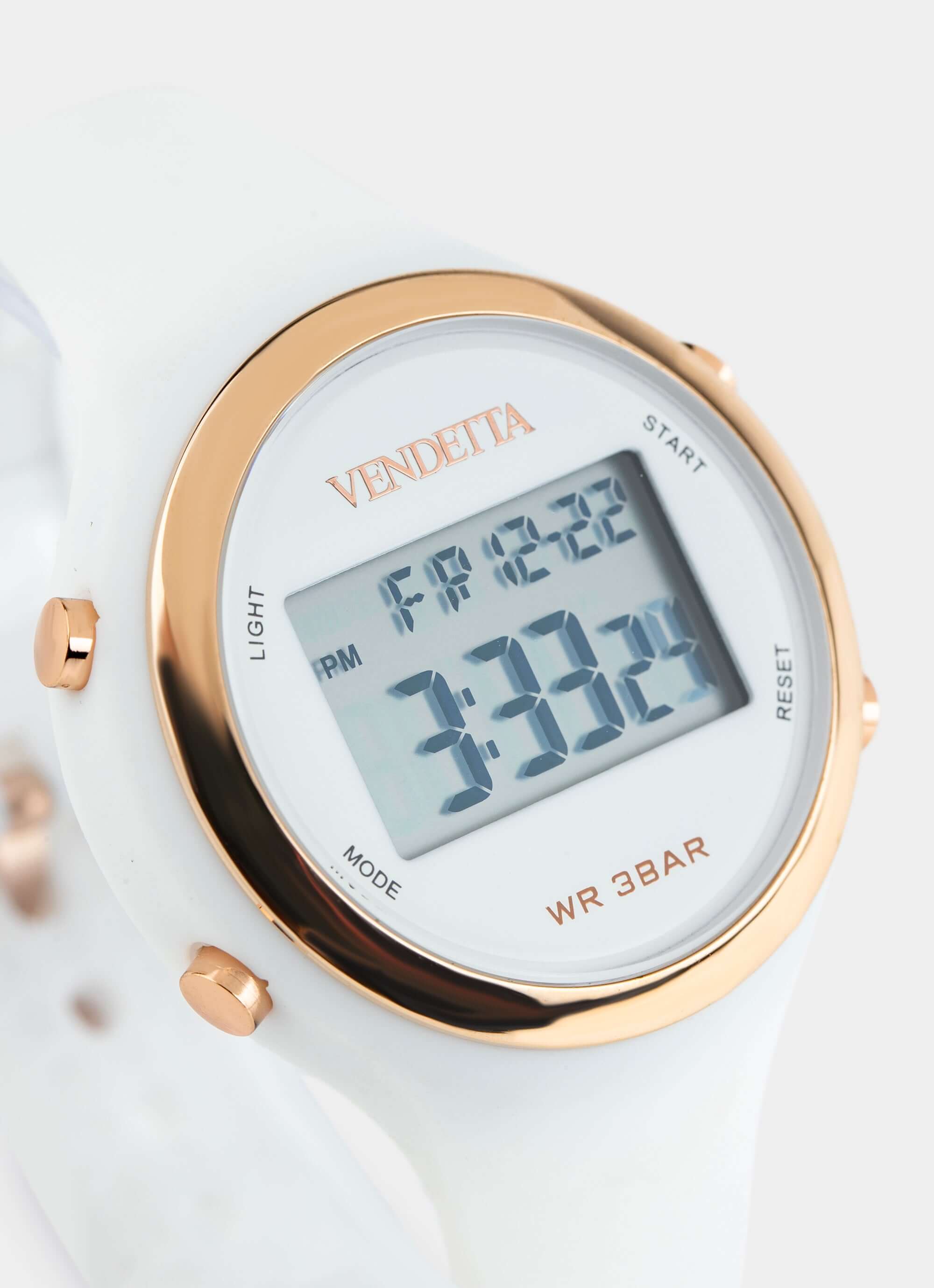 Zinc Alloy Silicone watch – Dreamtime Watch - White – Vendetta Jewellery