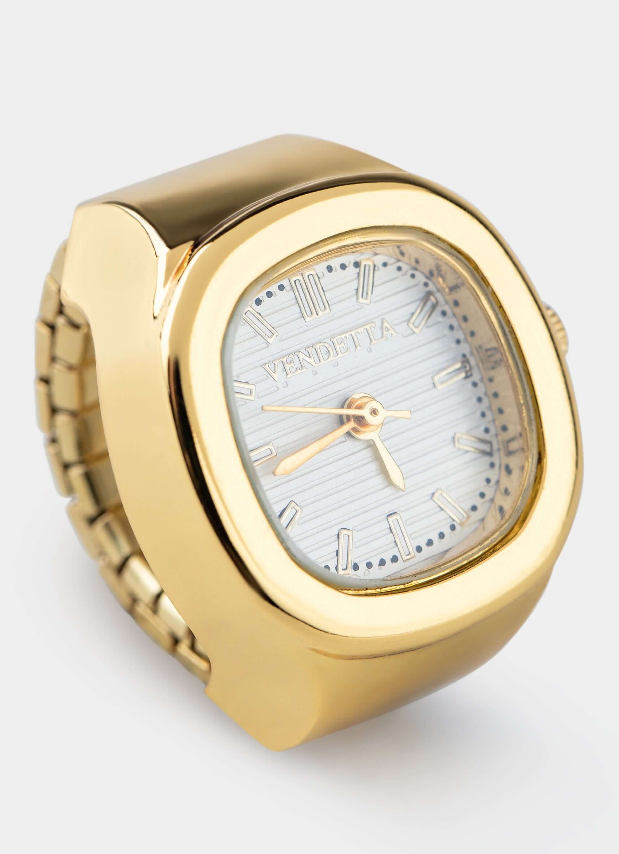 gold watch ring – functional design – Vendetta Jewellery