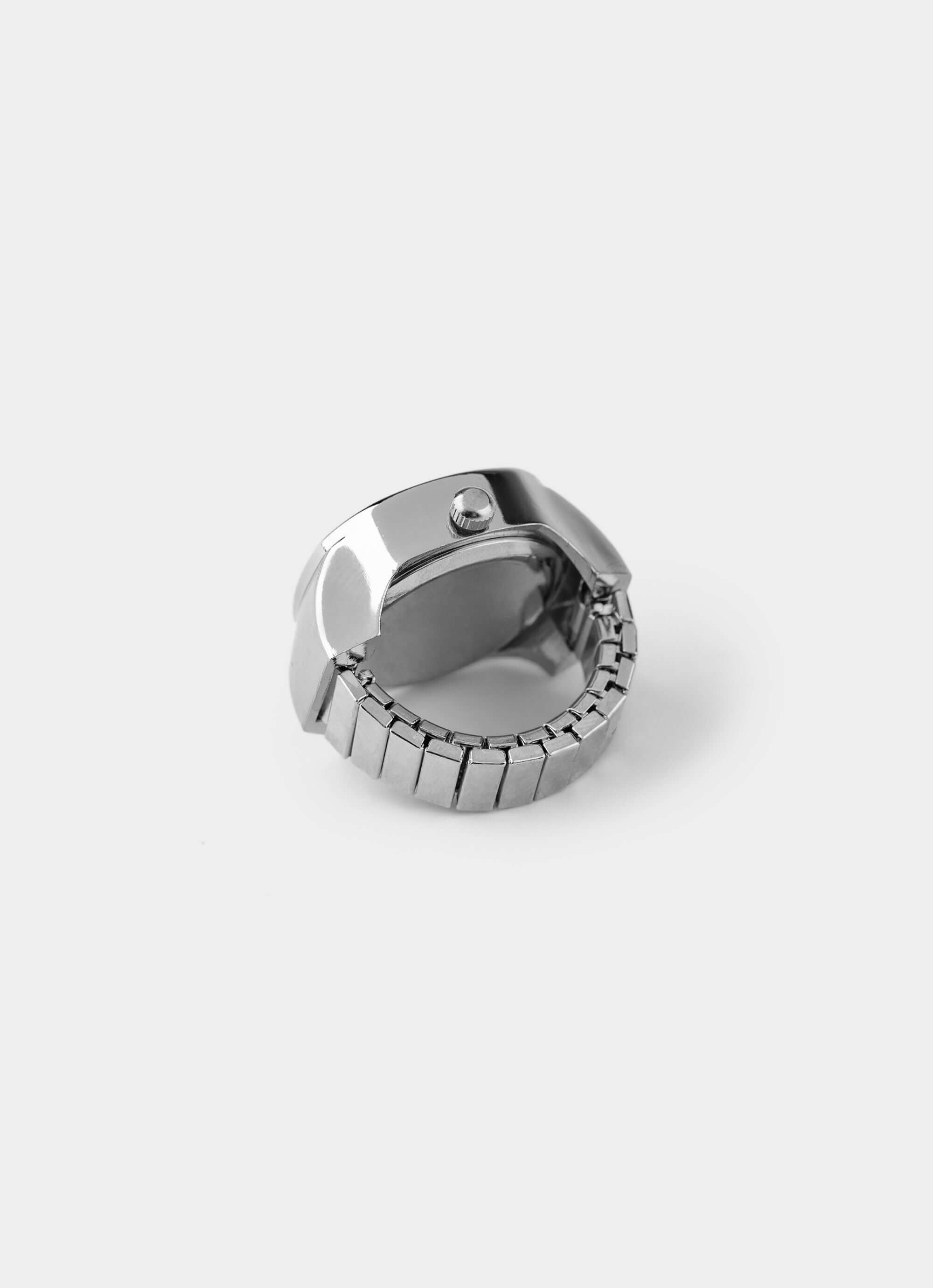 metal watch ring – adjustable band – Vendetta Jewellery