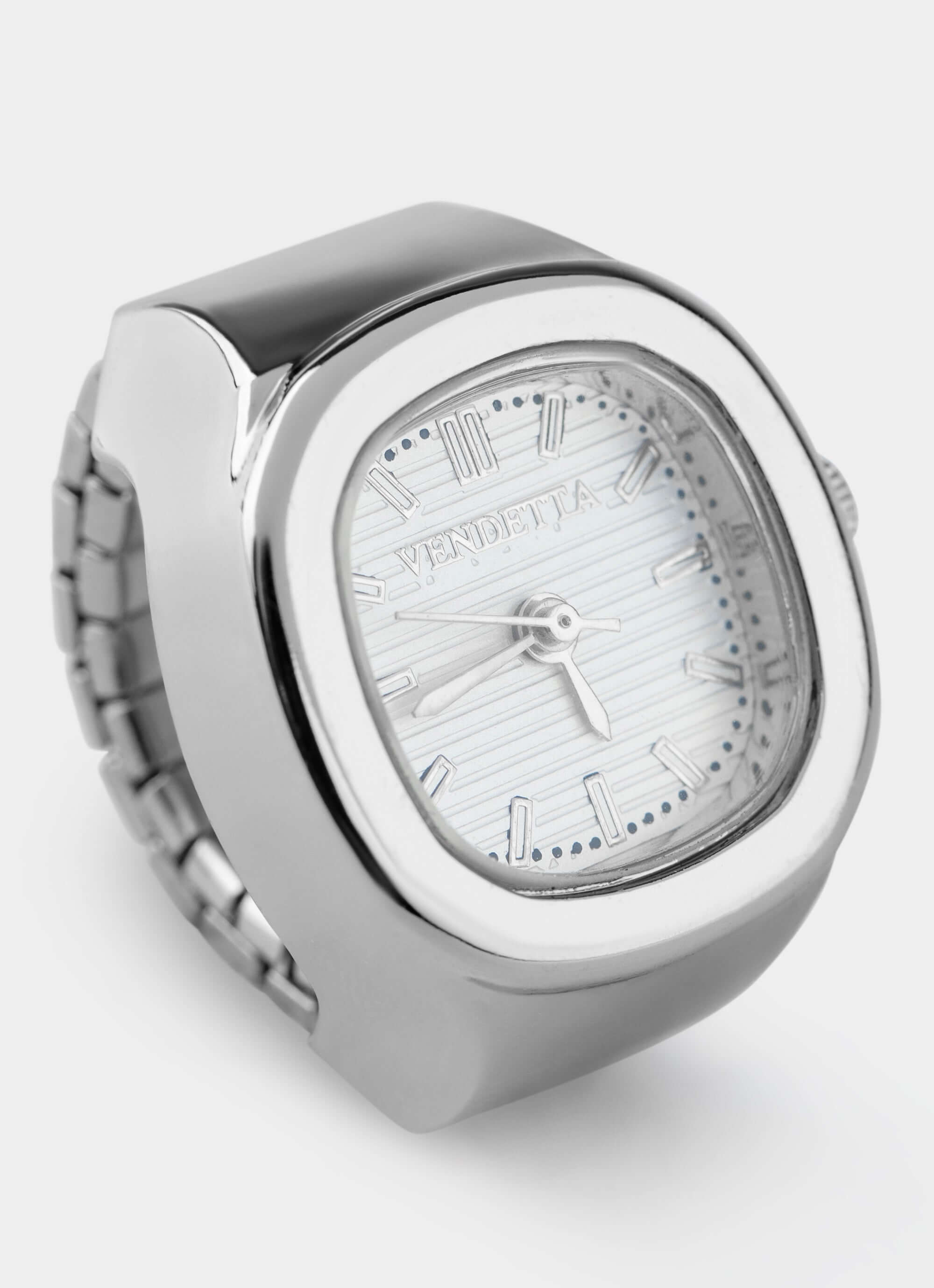 silver watch ring – fully functional – Vendetta Jewellery