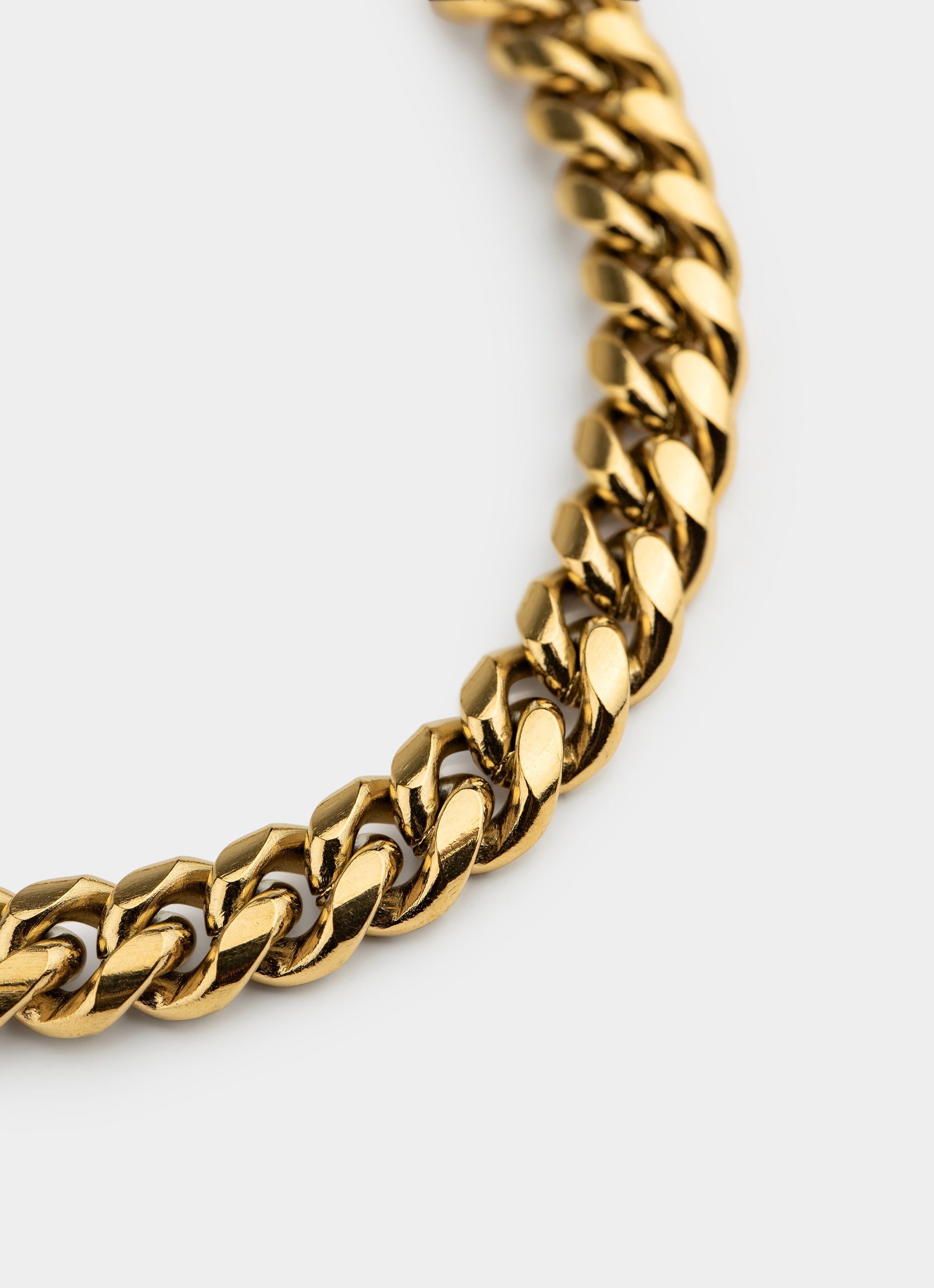 Havana Cuban Bracelet 8mm - 18K Gold Plated