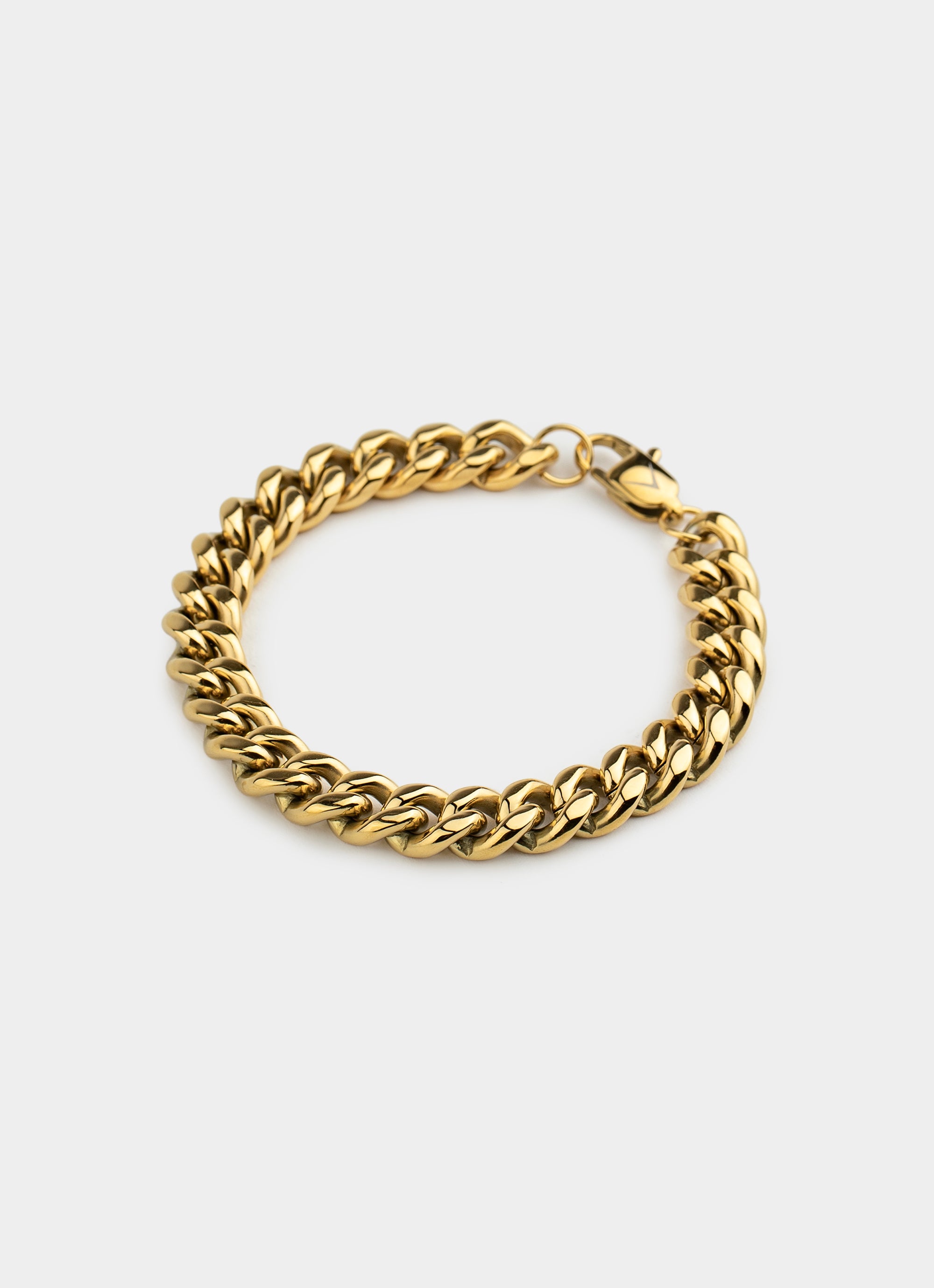 Havana Cuban Bracelet 10mm - 18K Gold Plated