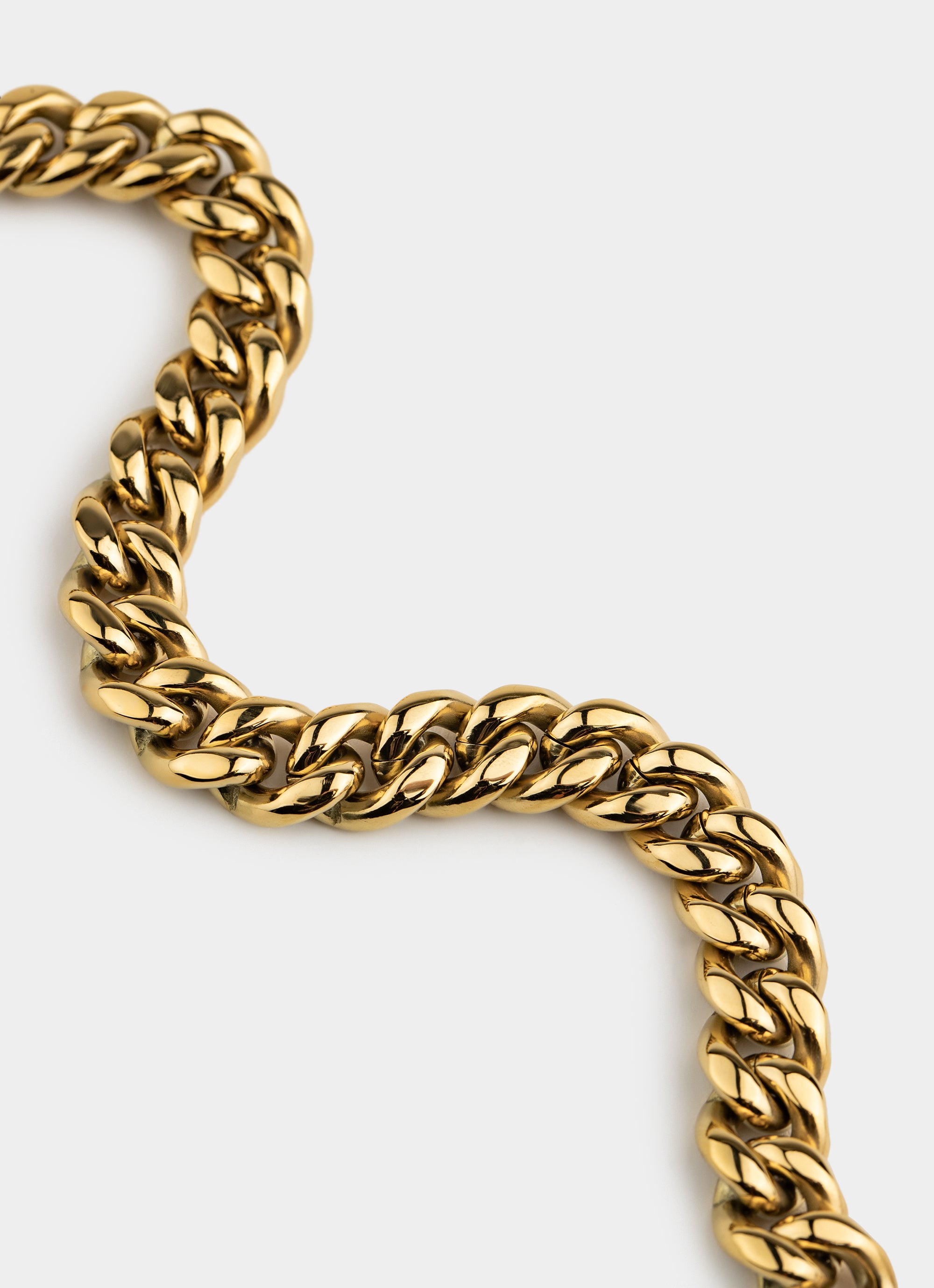 Havana Cuban Bracelet 10mm - 18K Gold Plated