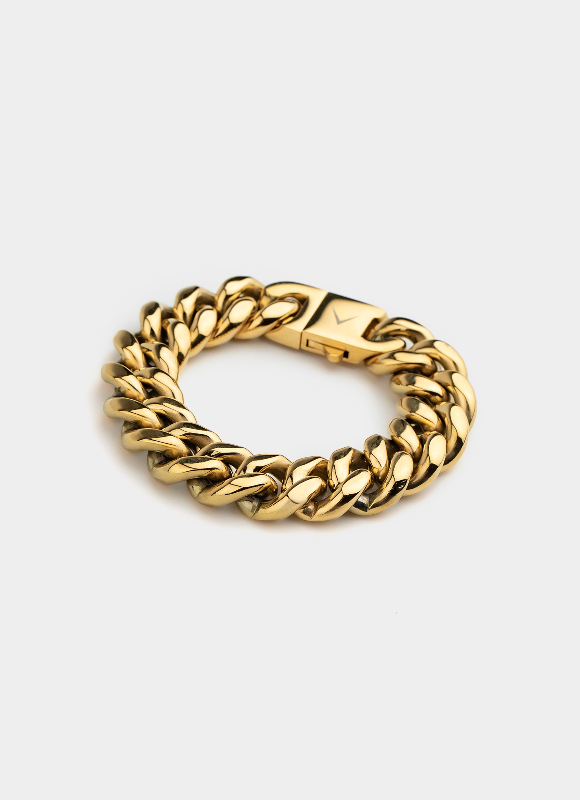 Miami Cuban Bracelet 18mm - 18K Gold Plated
