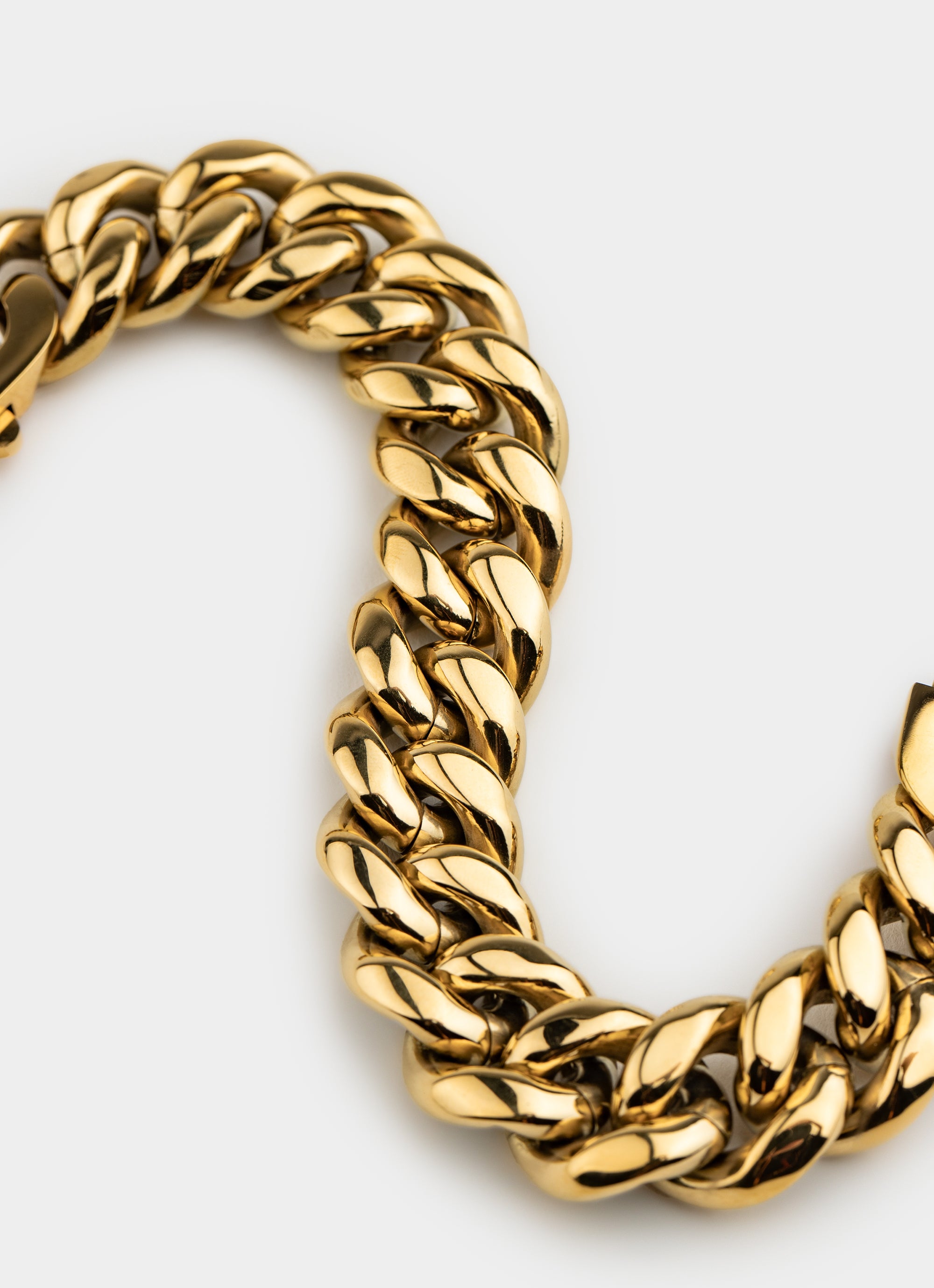 Miami Cuban Bracelet 18mm - 18K Gold Plated