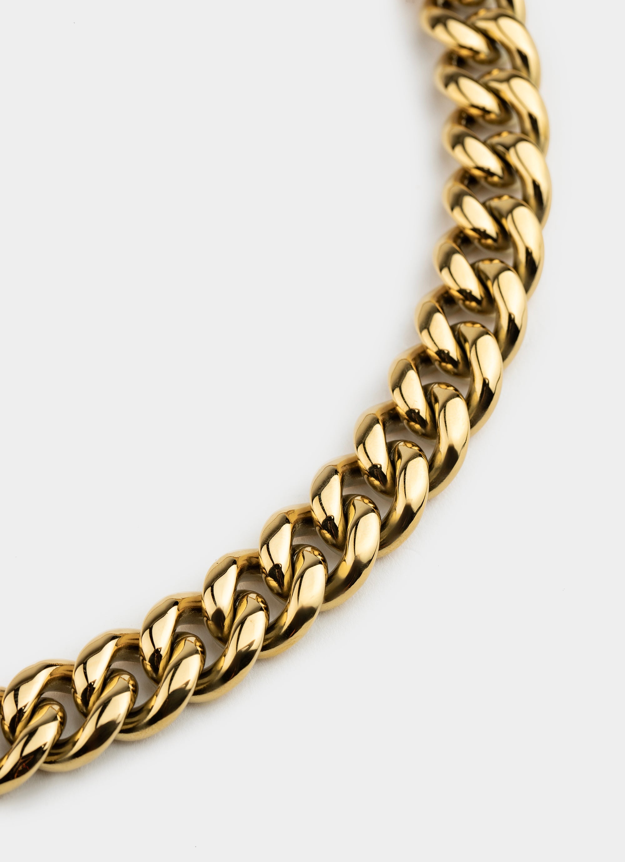 Miami Cuban Necklace 14mm - 18K Gold Plated