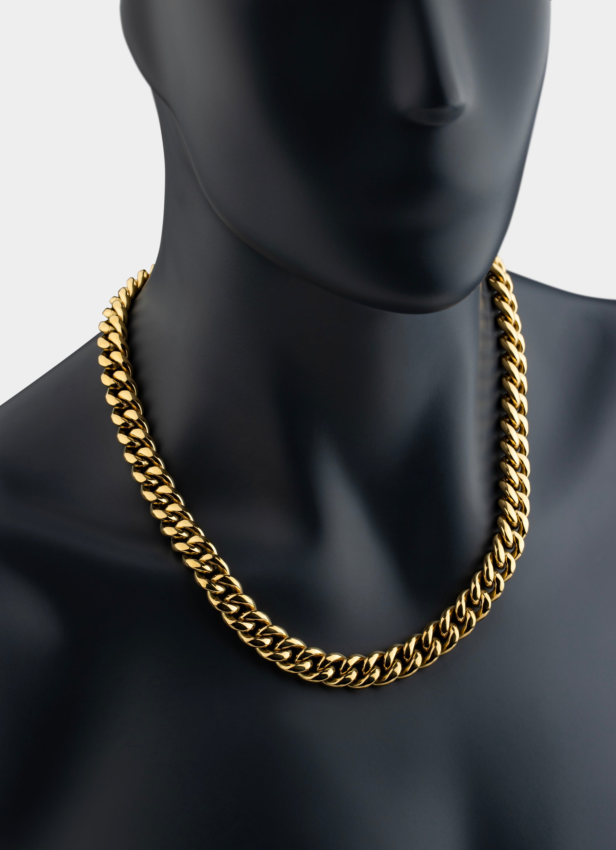 Miami Cuban Necklace 14mm - 18K Gold Plated