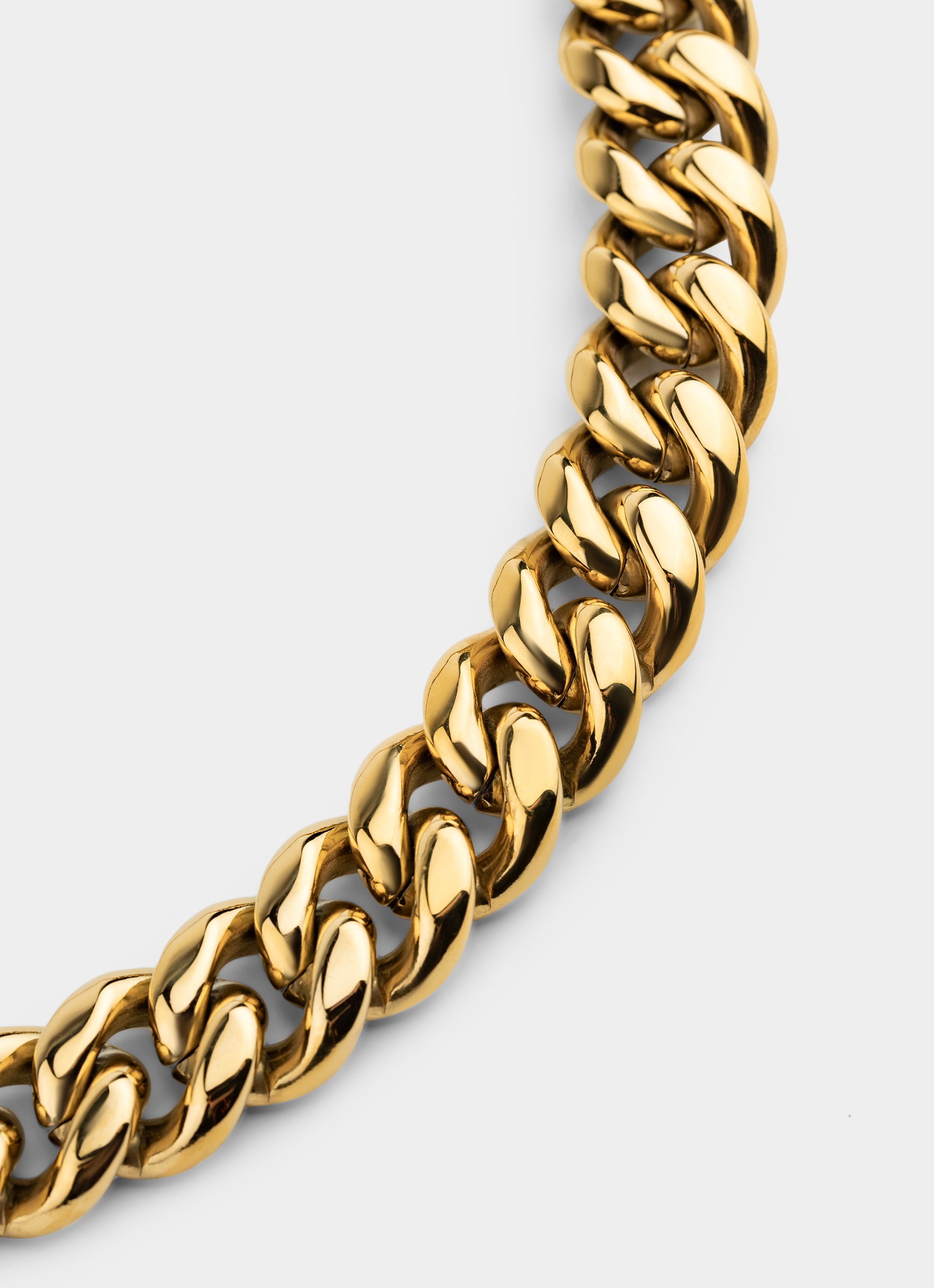 Miami Cuban Necklace 18mm - 18K Gold Plated