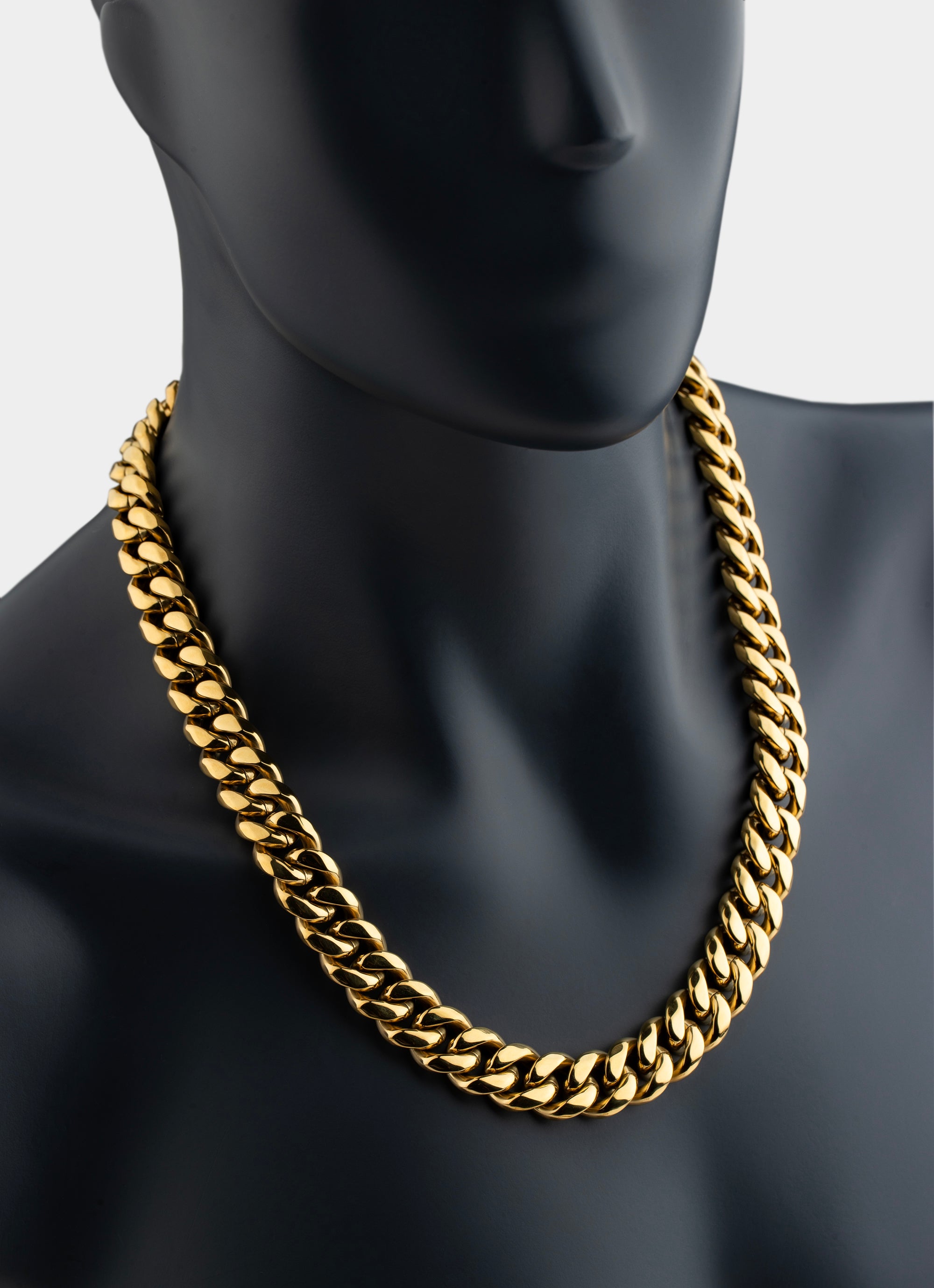 Miami Cuban Necklace 18mm - 18K Gold Plated