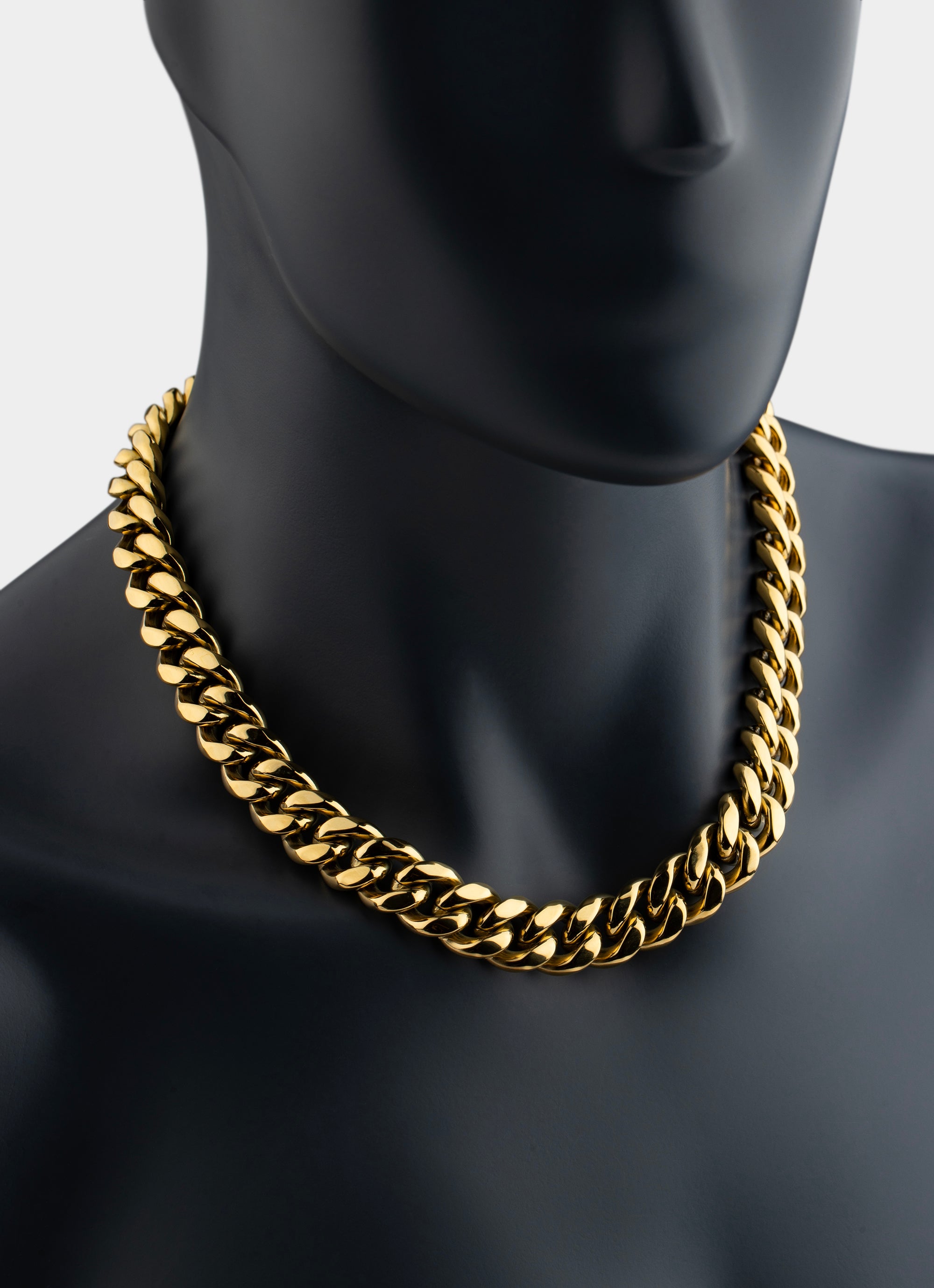 Miami Cuban Necklace 18mm - 18K Gold Plated