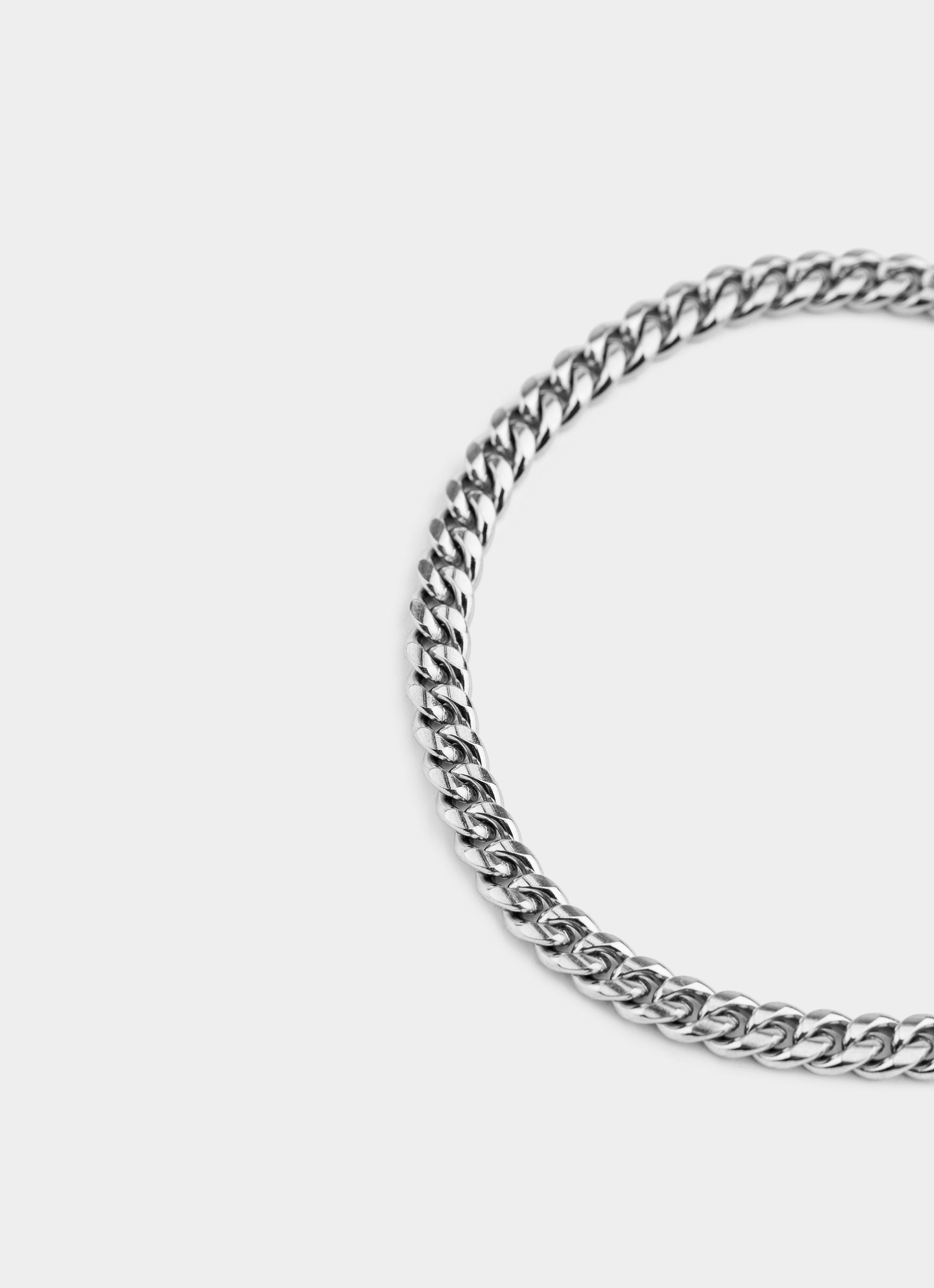 Havana Cuban Bracelet 5mm - Stainless Steel