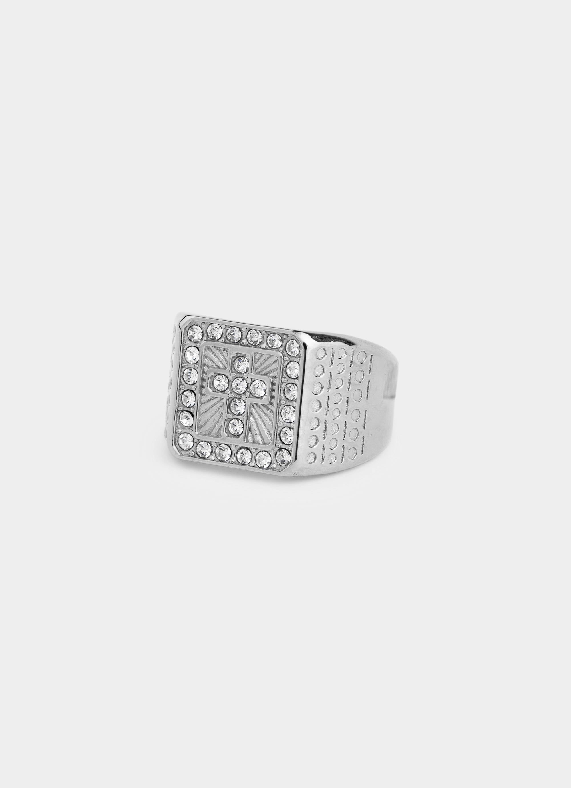 Empire Block Ring - Stainless Steel