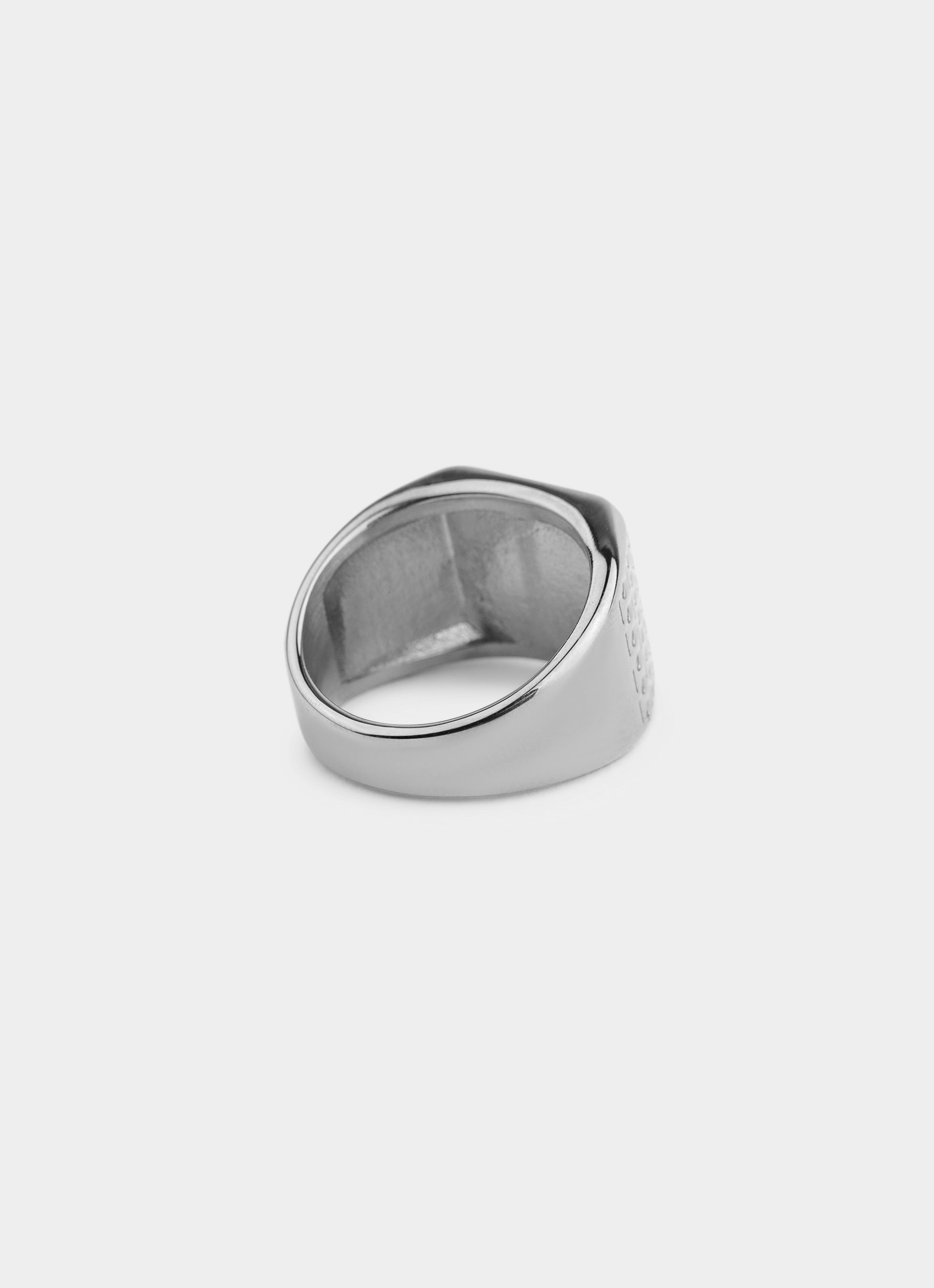 Empire Block Ring - Stainless Steel