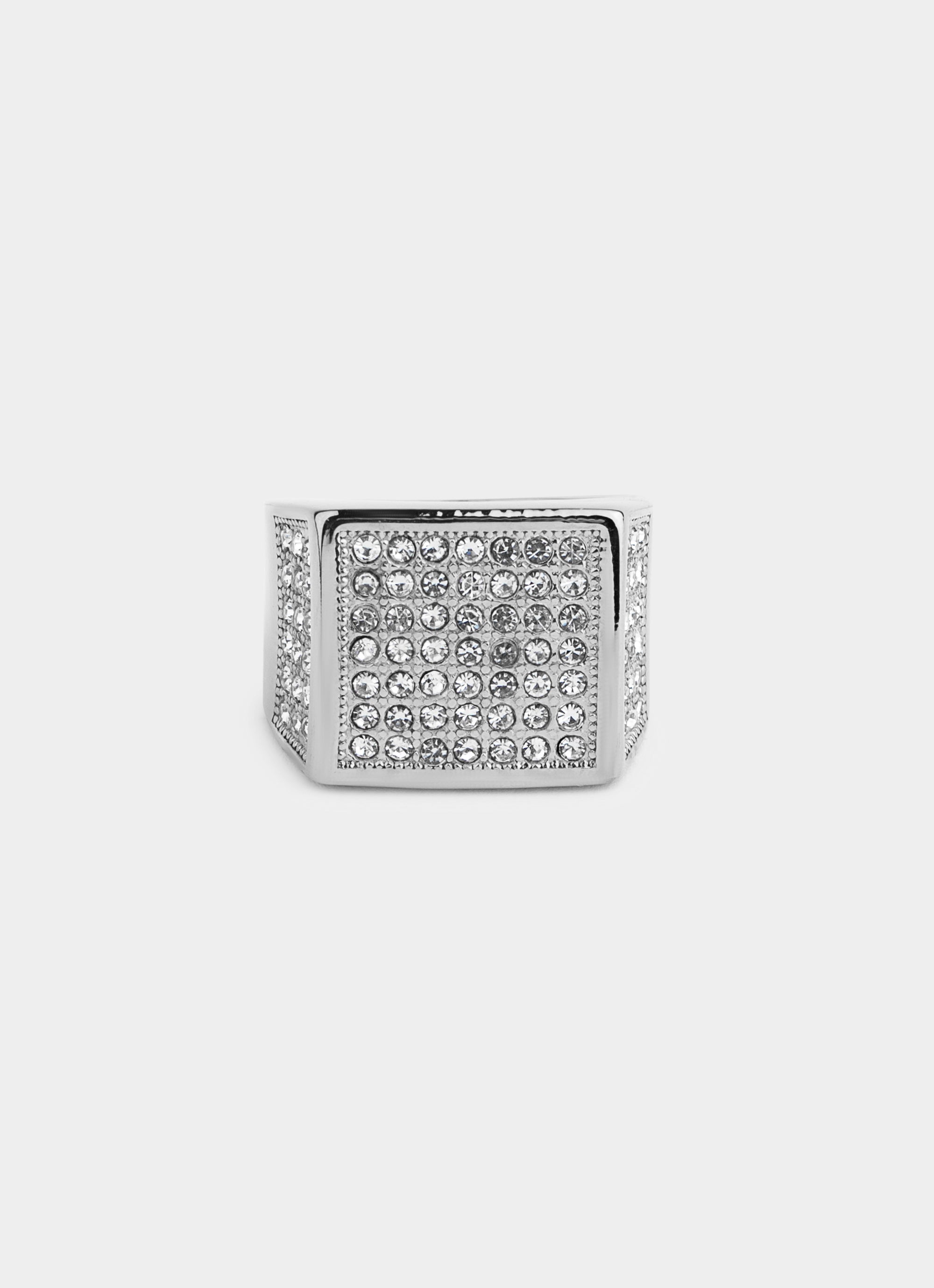 Empire Block Ring - Stainless Steel