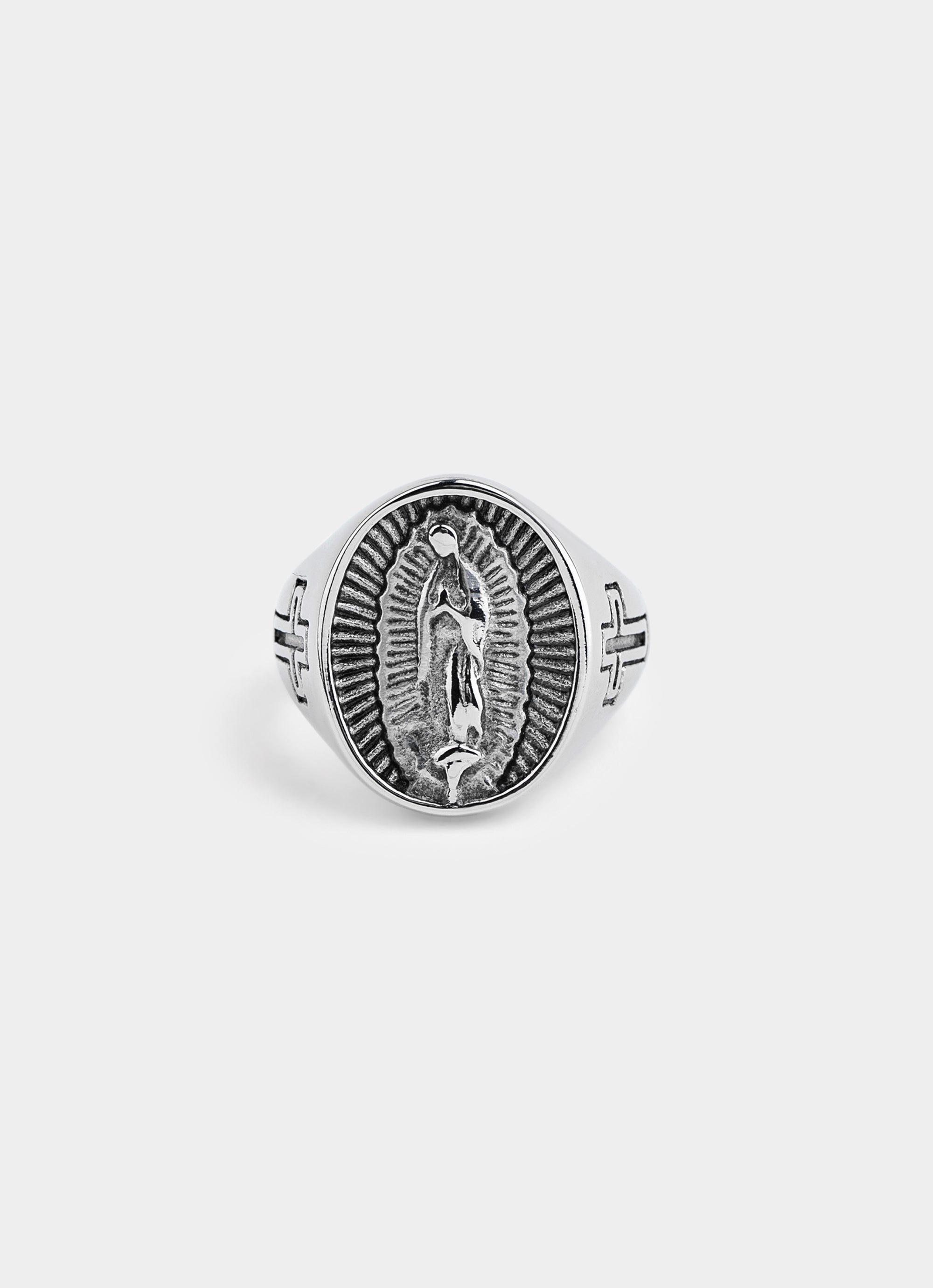 Guardian Mary Ring - Stainless Steel