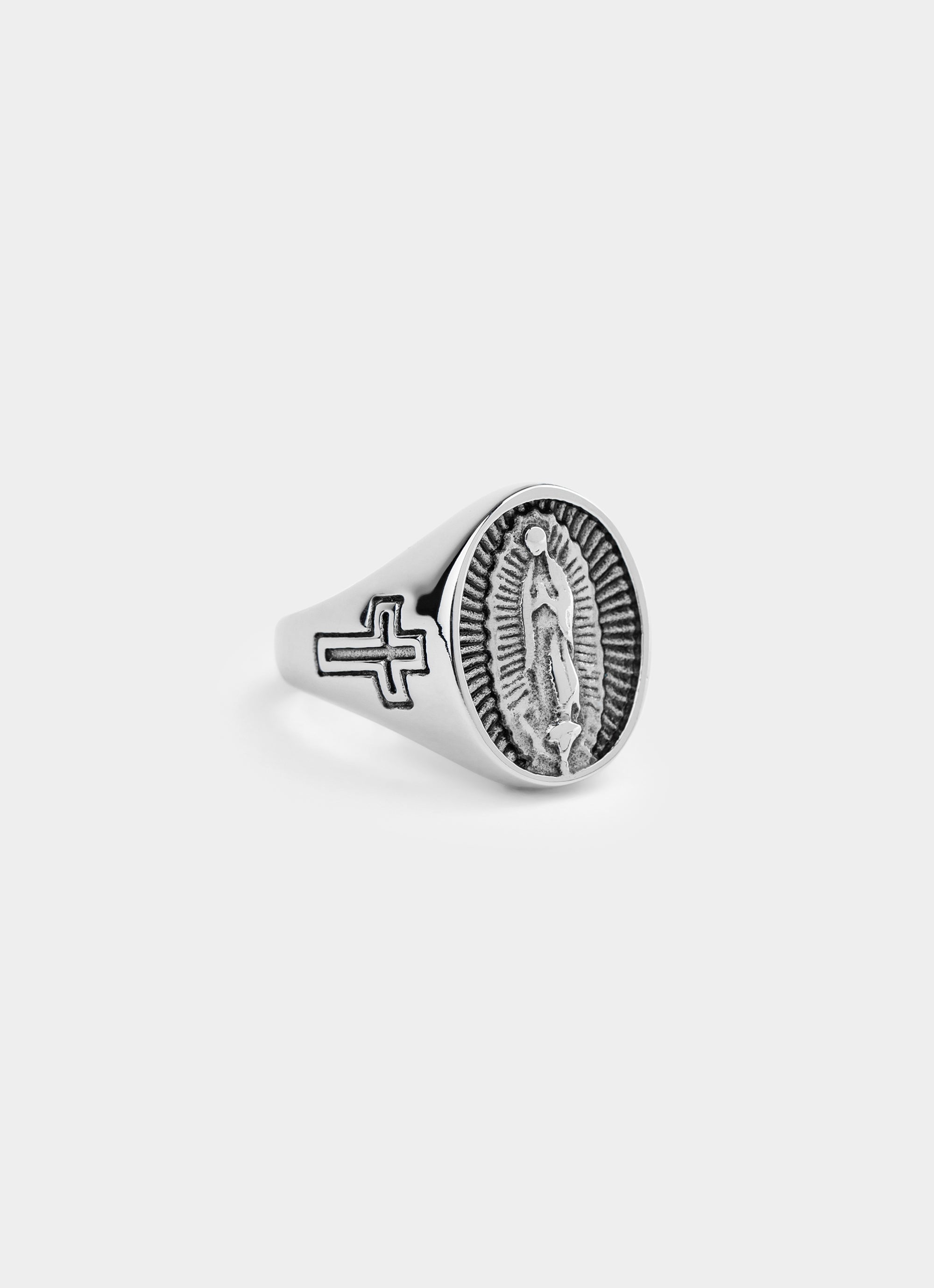 Guardian Mary Ring - Stainless Steel