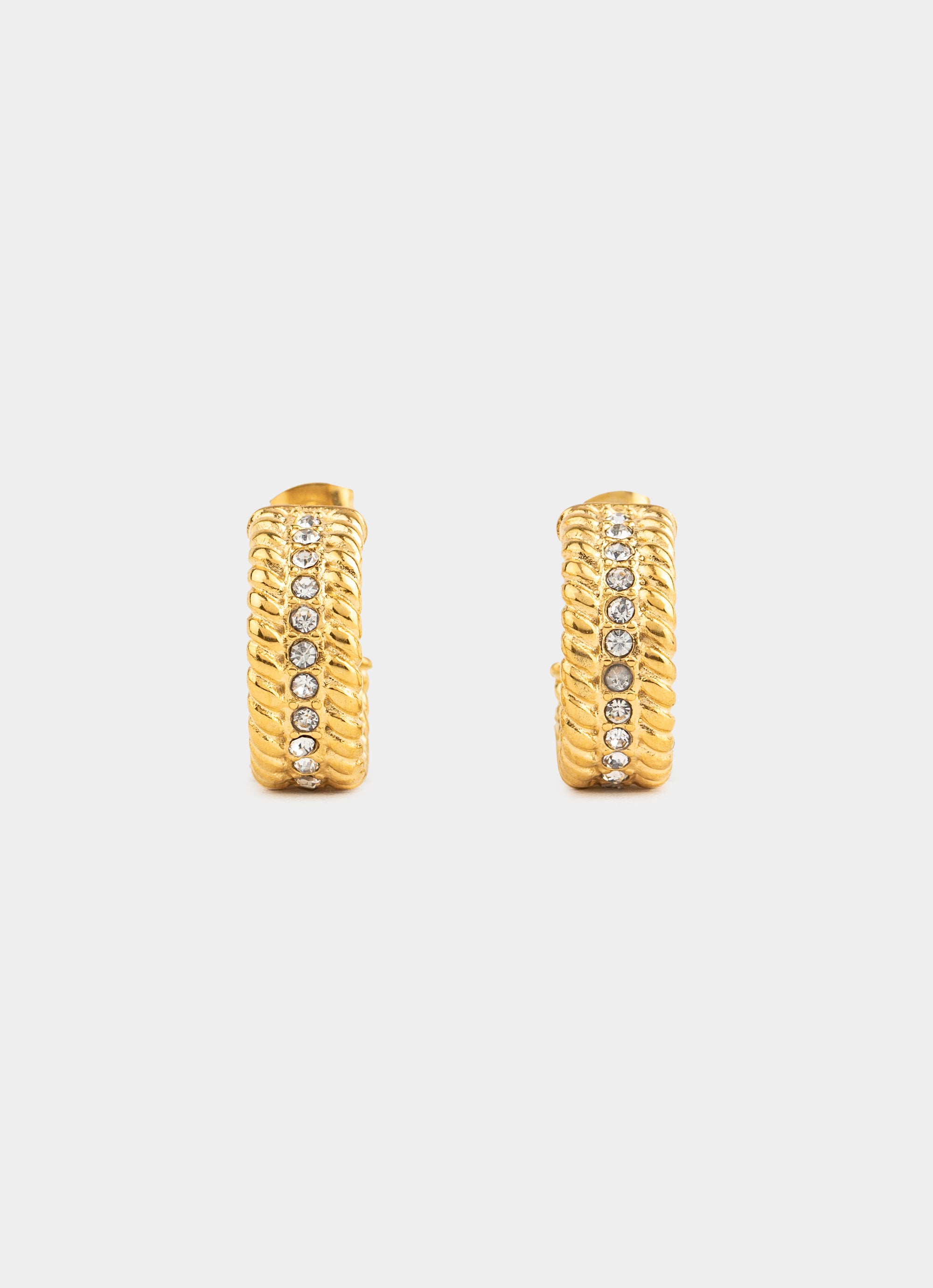 Auric Weave Earrings - 18K Gold Plated