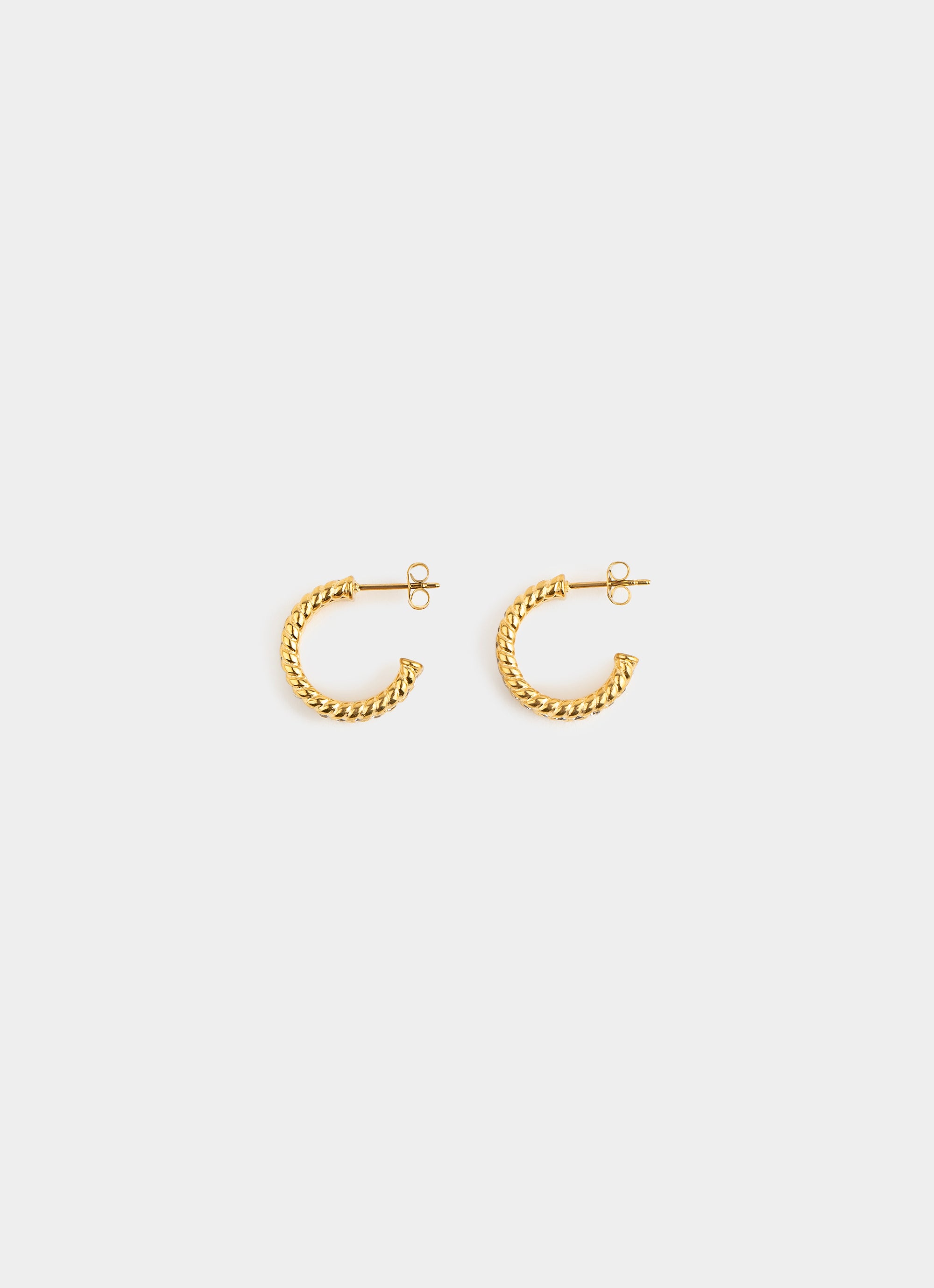 Auric Weave Earrings - 18K Gold Plated