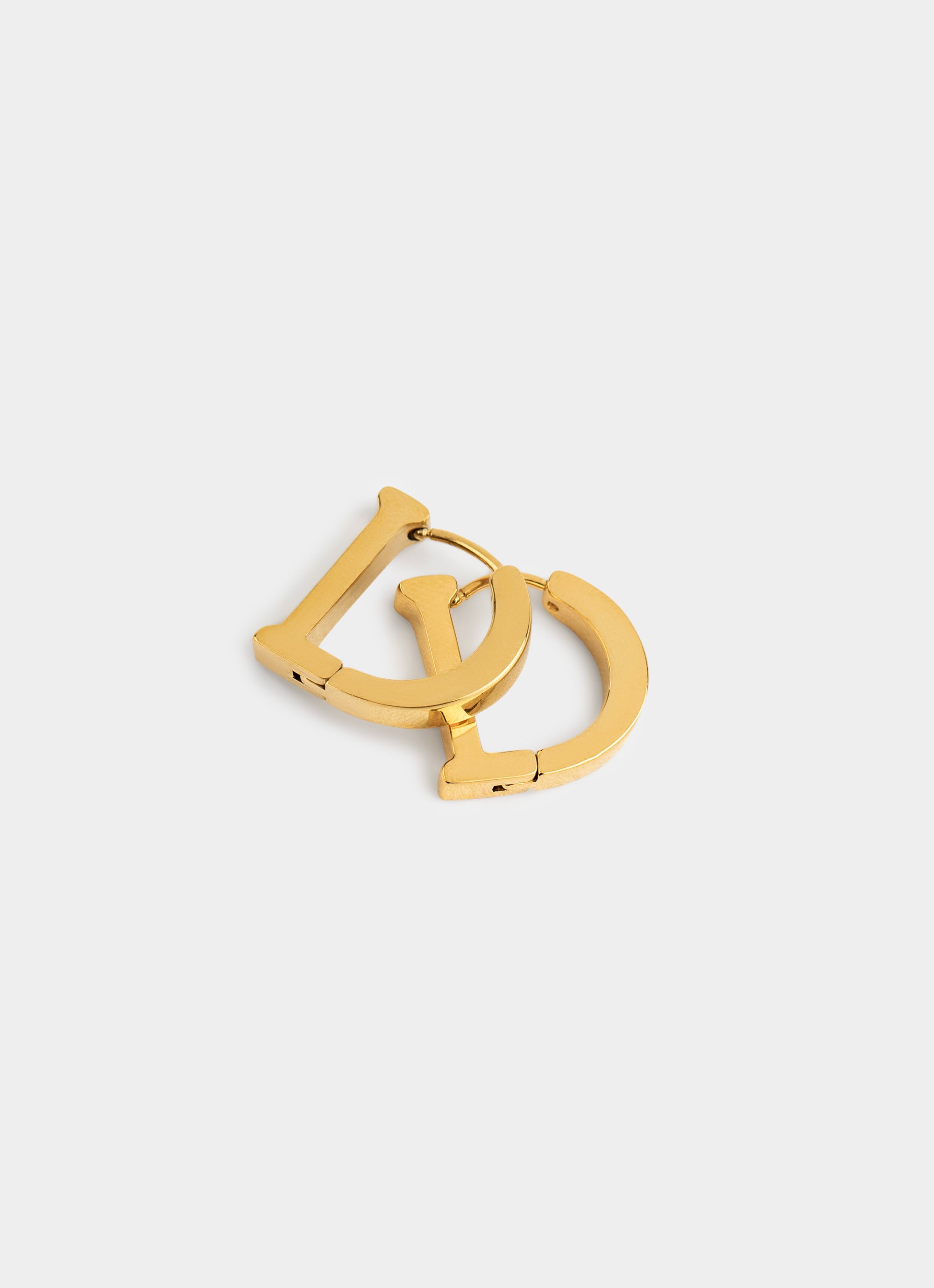 Demi Hoop Earrings - 18K Gold Plated