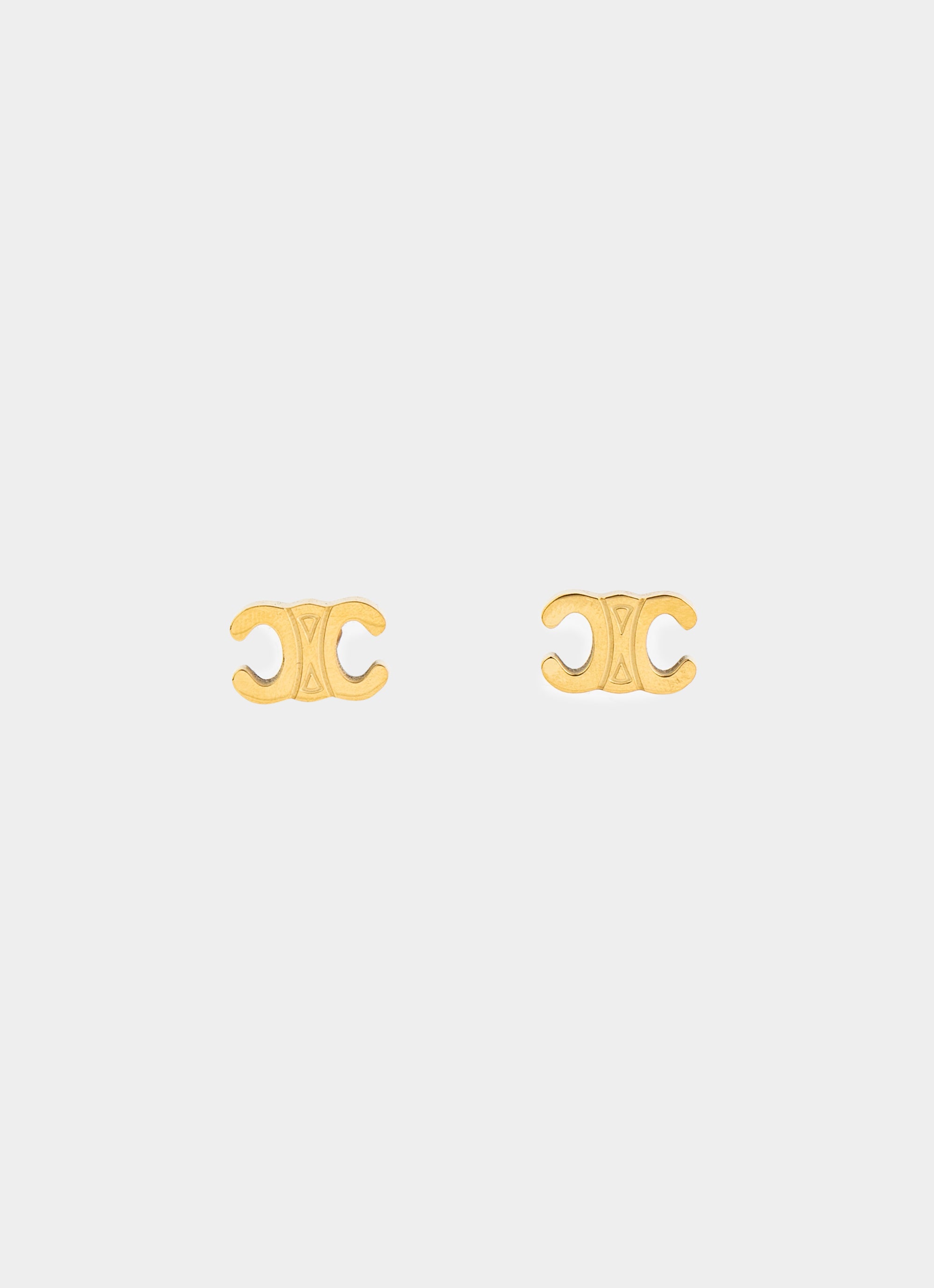 Kairo Stud Earrings - 18K Gold Plated