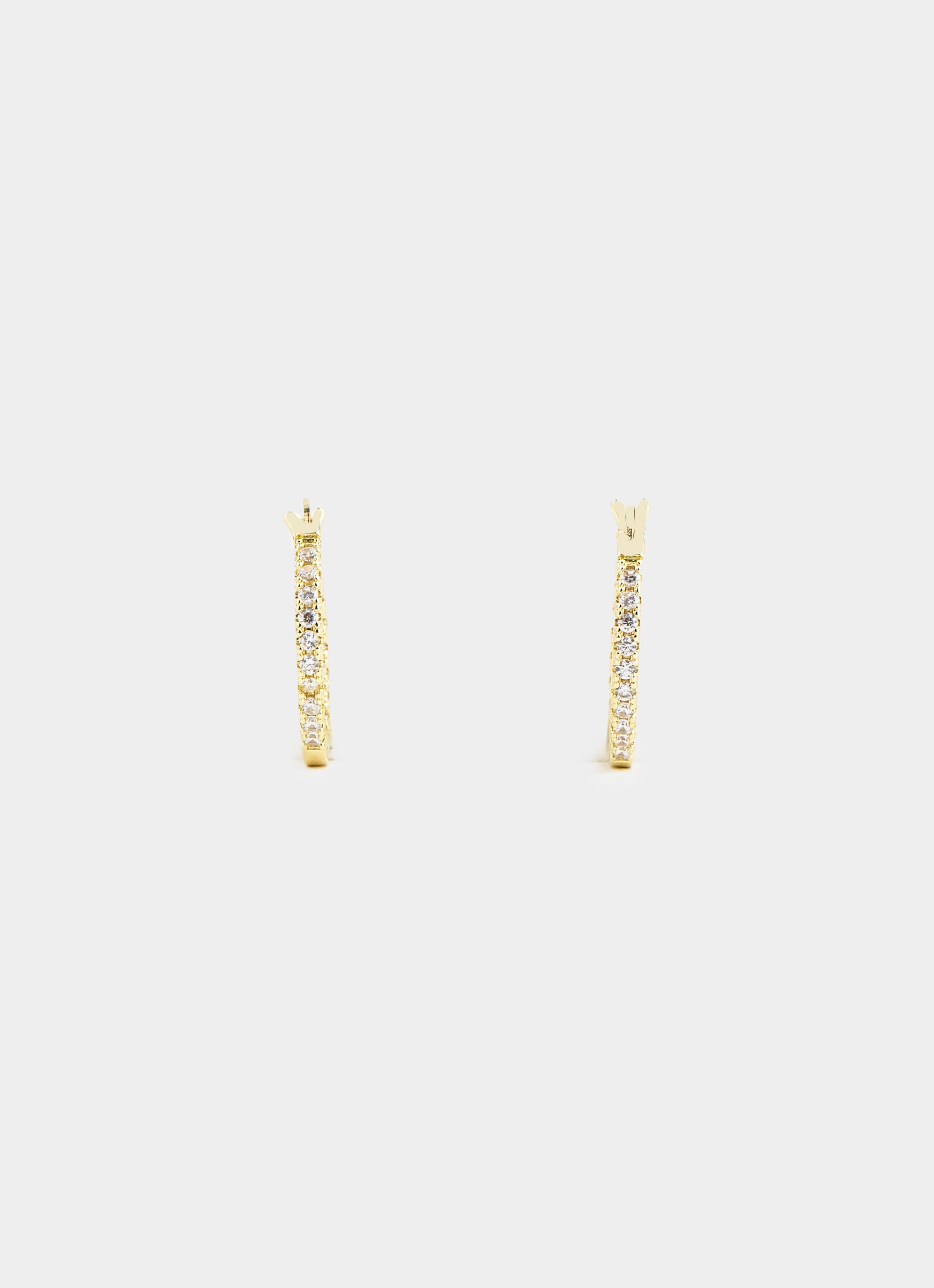 Celine Hoop Earrings 20mm - 18K Gold Plated