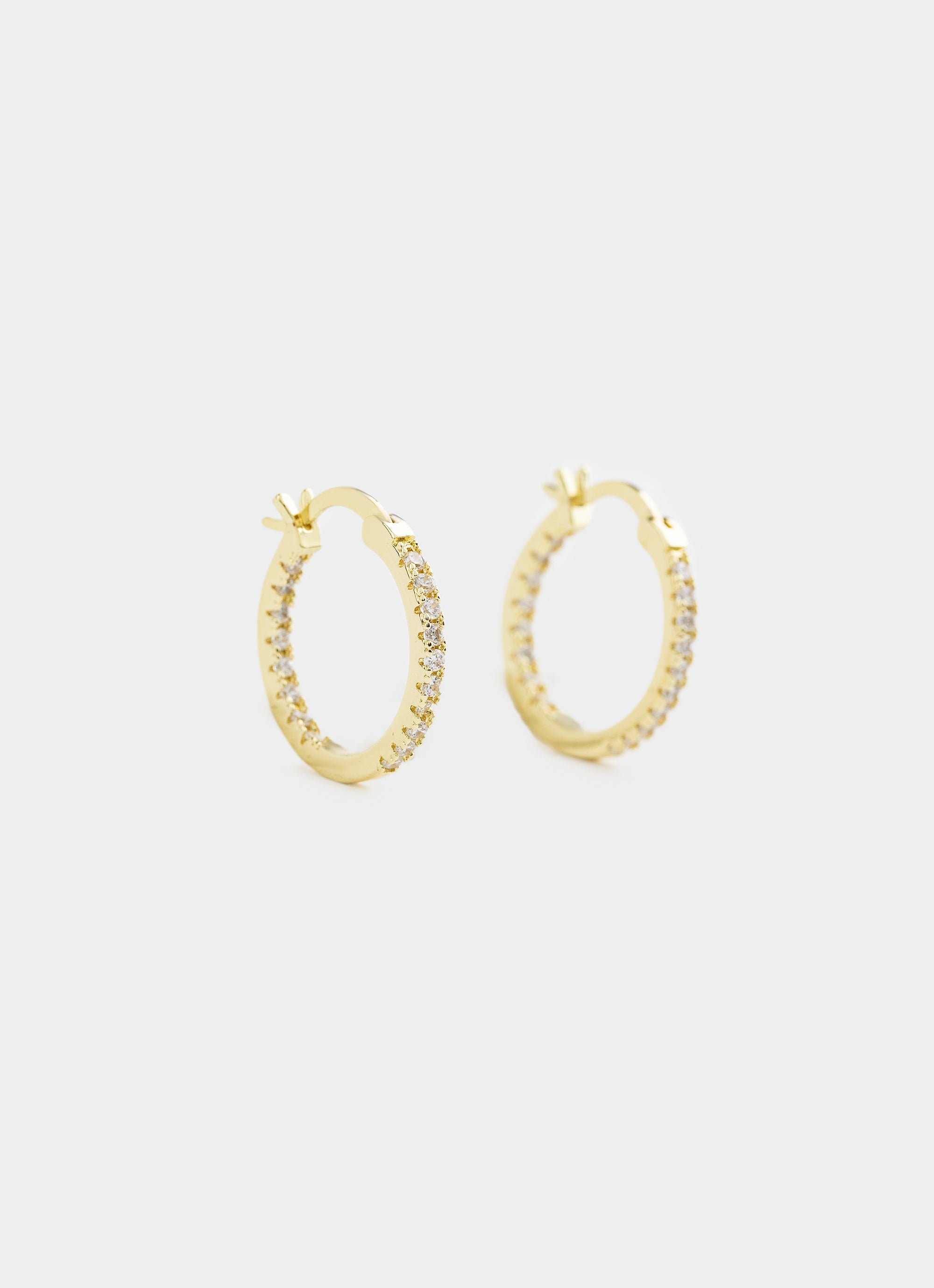 Celine Hoop Earrings 20mm - 18K Gold Plated