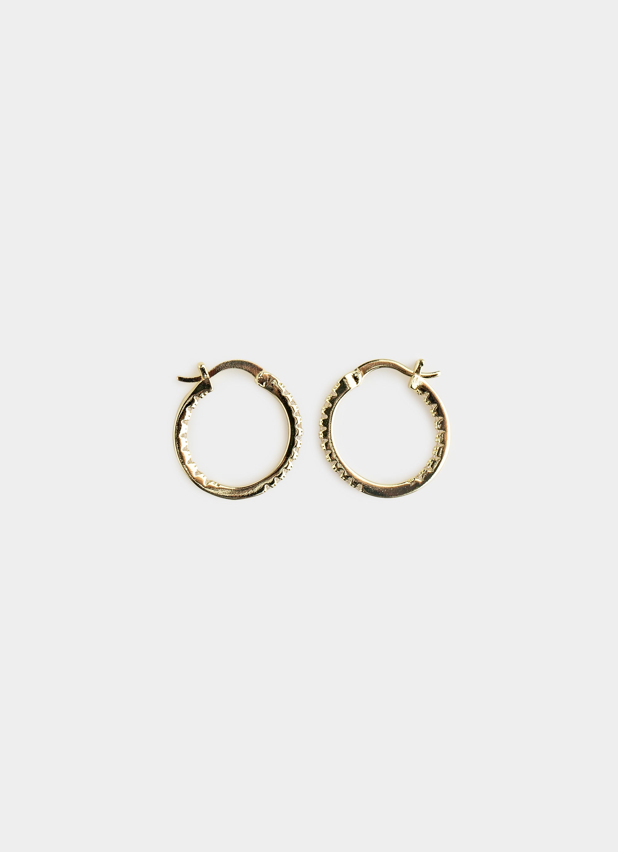 Celine Hoop Earrings 20mm - 18K Gold Plated