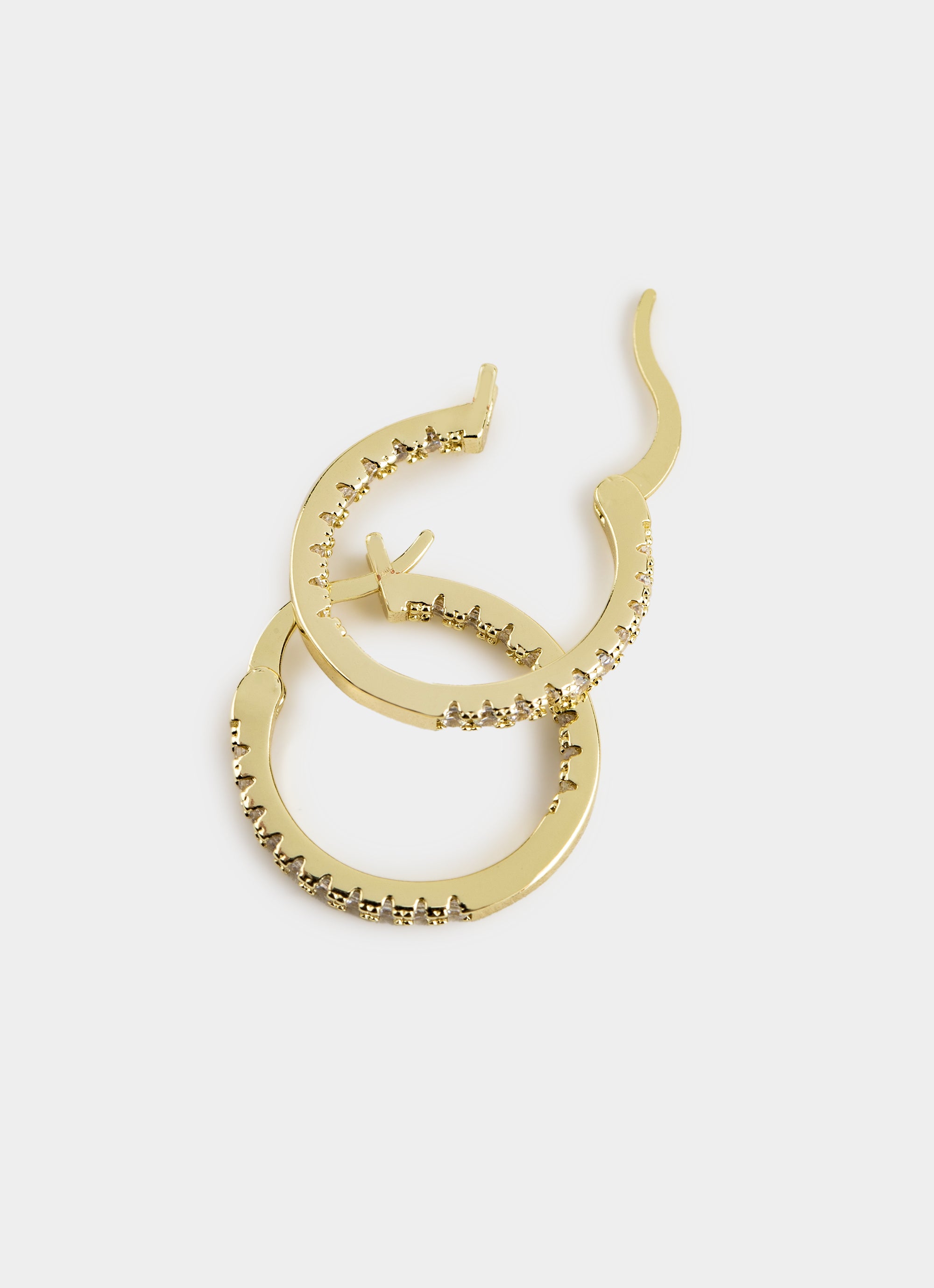Celine Hoop Earrings 20mm - 18K Gold Plated