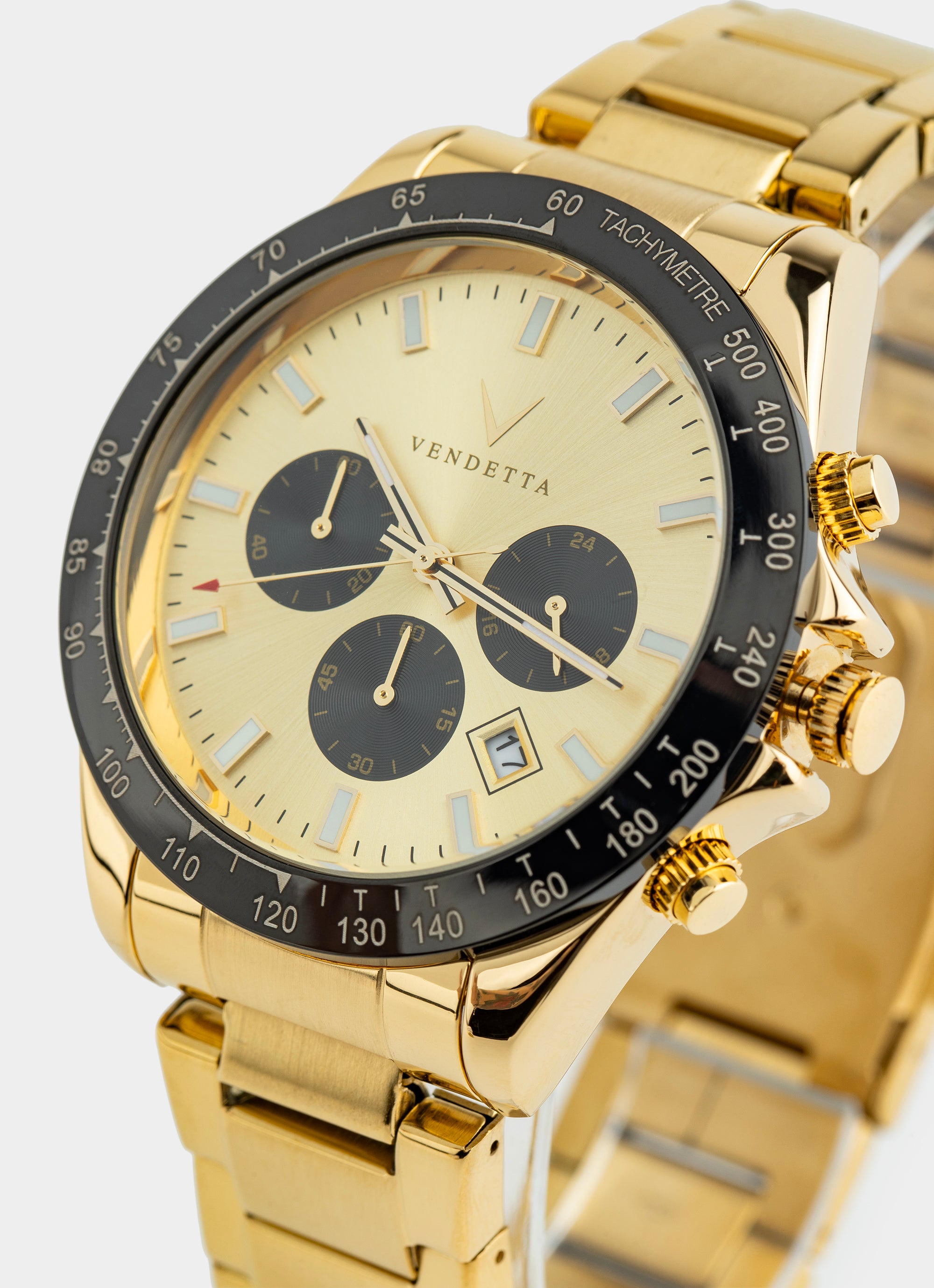 Vanguard Watch - Gold/Black