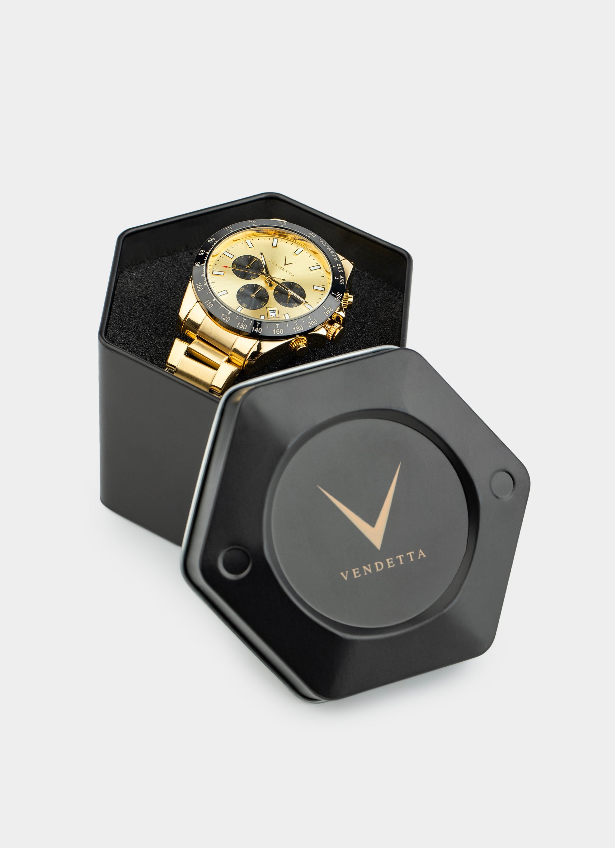 Vanguard Watch - Gold/Black