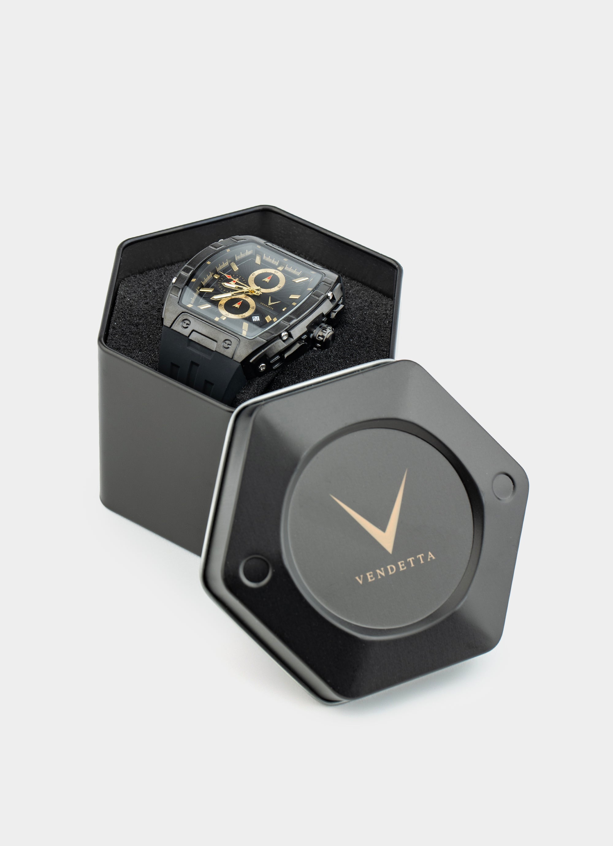 Gravitas Watch - Black/Gold