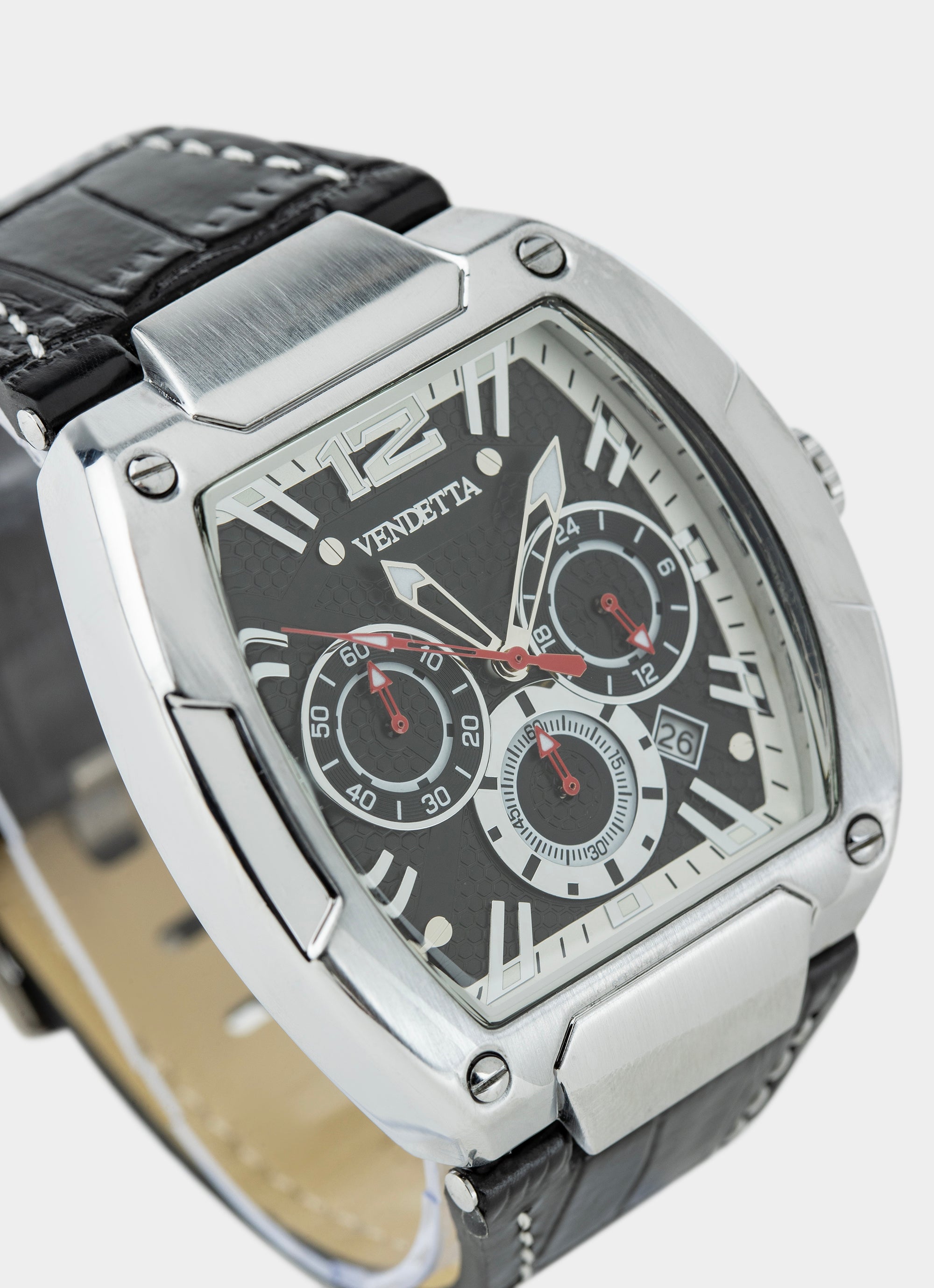 Gravitas Watch - Silver/Black