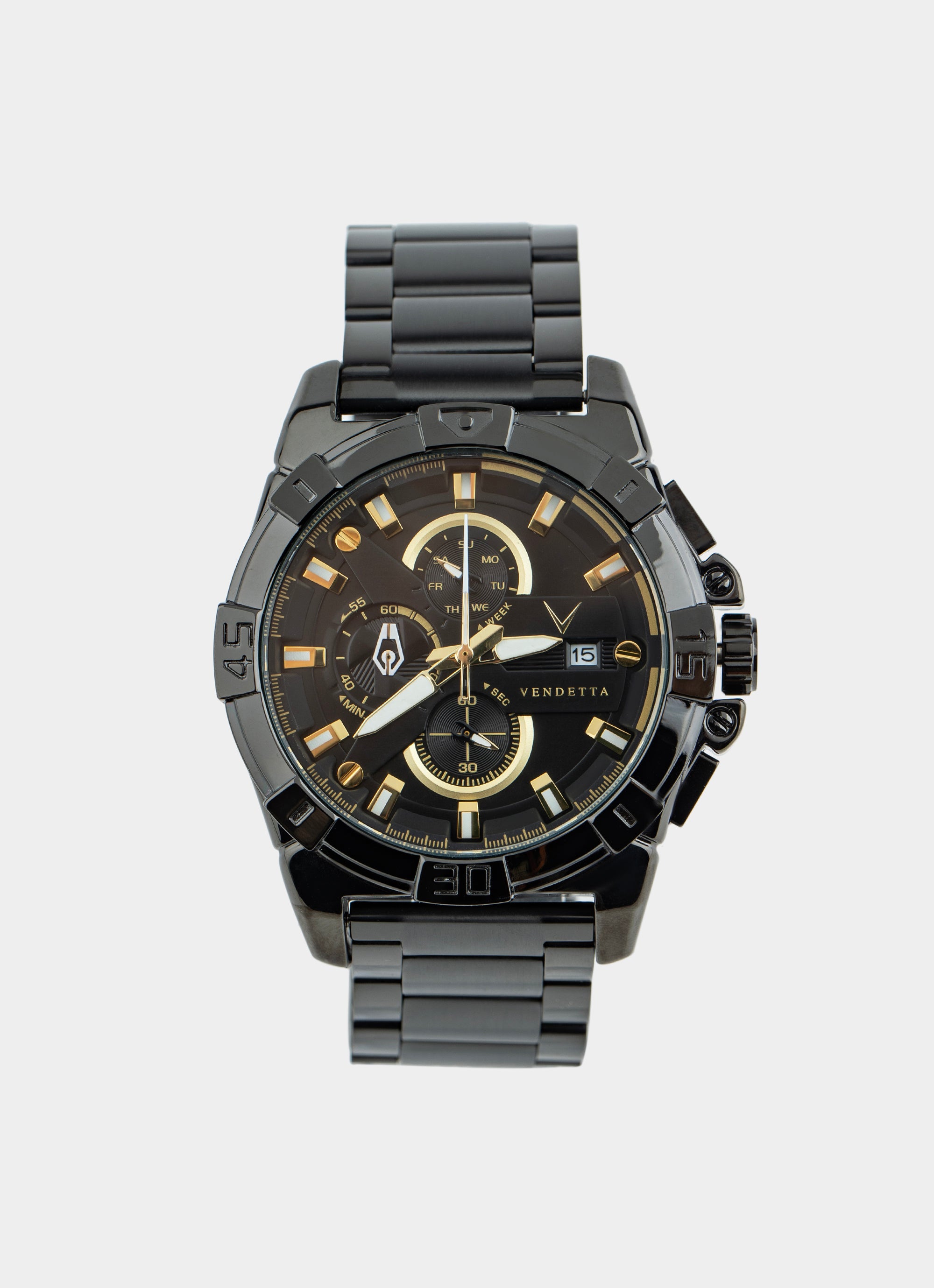 Sentinel Watch- Black/Gold