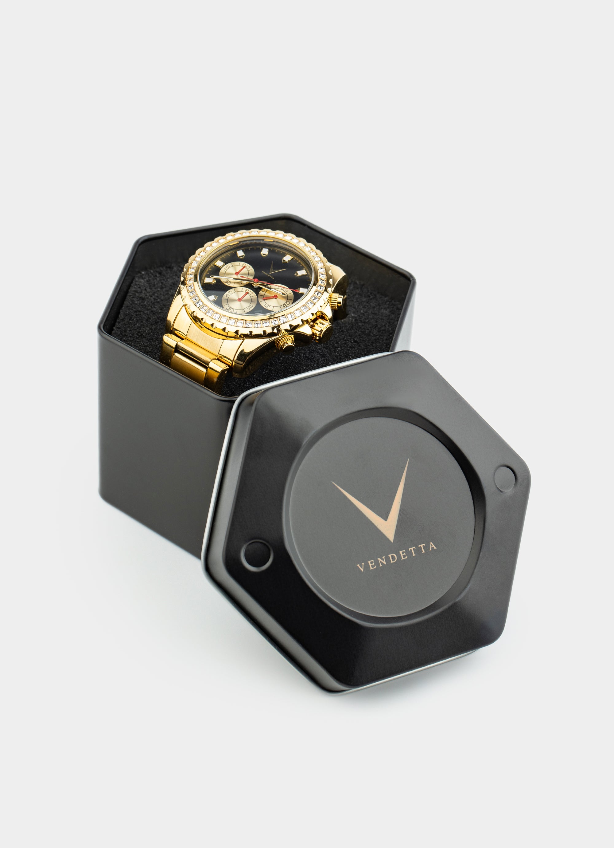 Chancellor Watch - Gold/Black