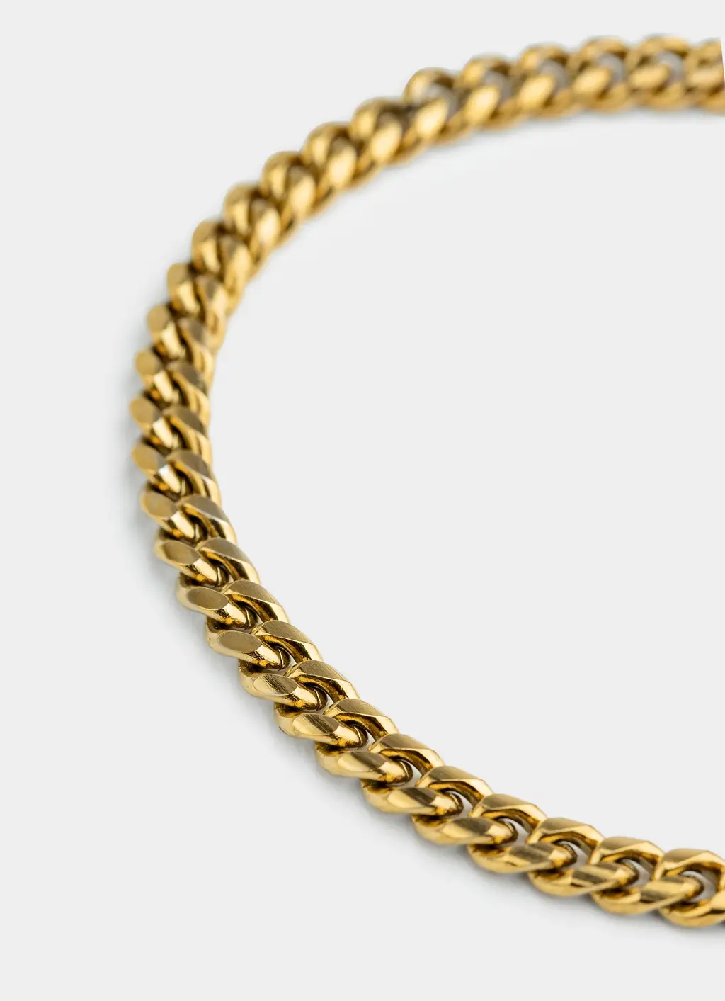 Havana Cuban Bracelet 5mm - 18K Gold Plated