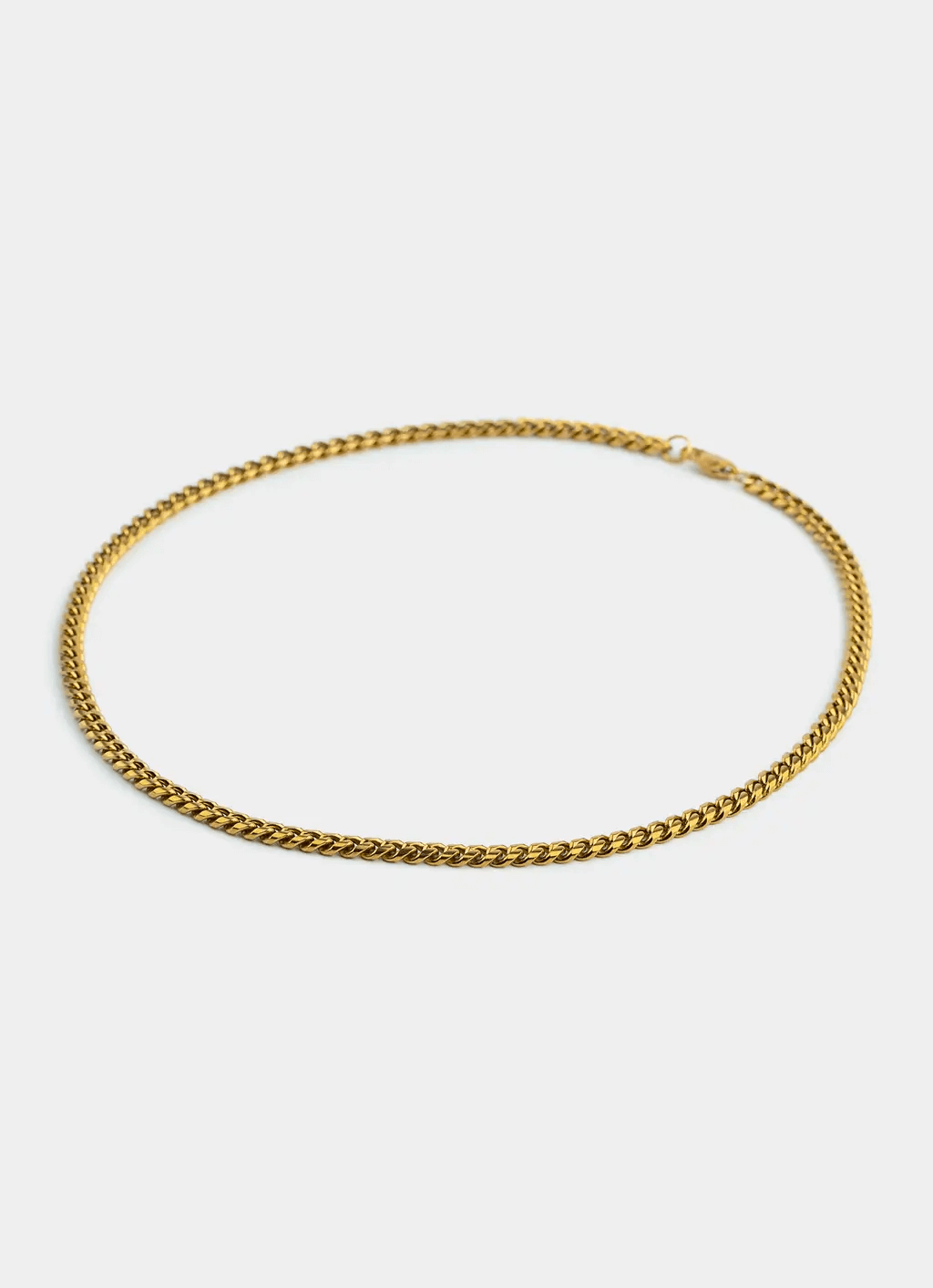 Havana Cuban Necklace 5mm - 18K Gold Plated