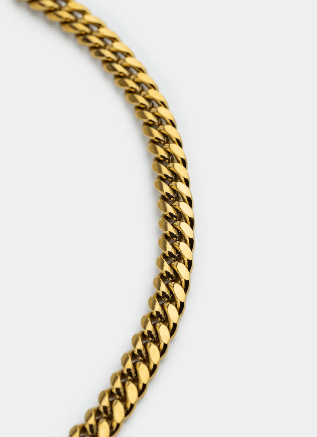 Havana Cuban Necklace 8mm - 18K Gold Plated