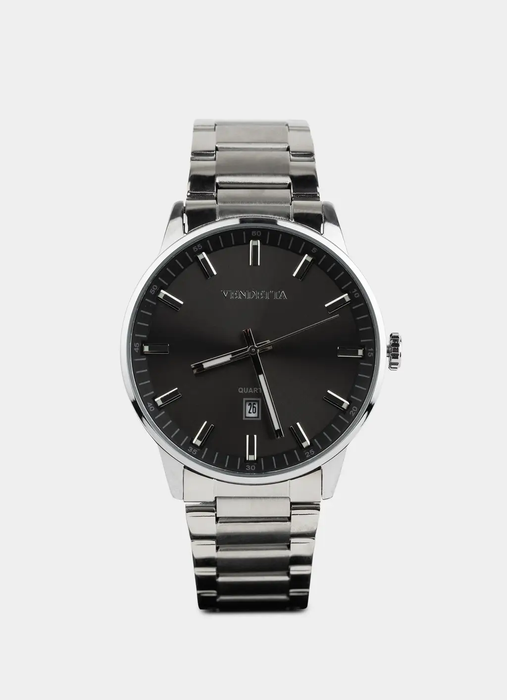 Legacy Watch - Silver/Black