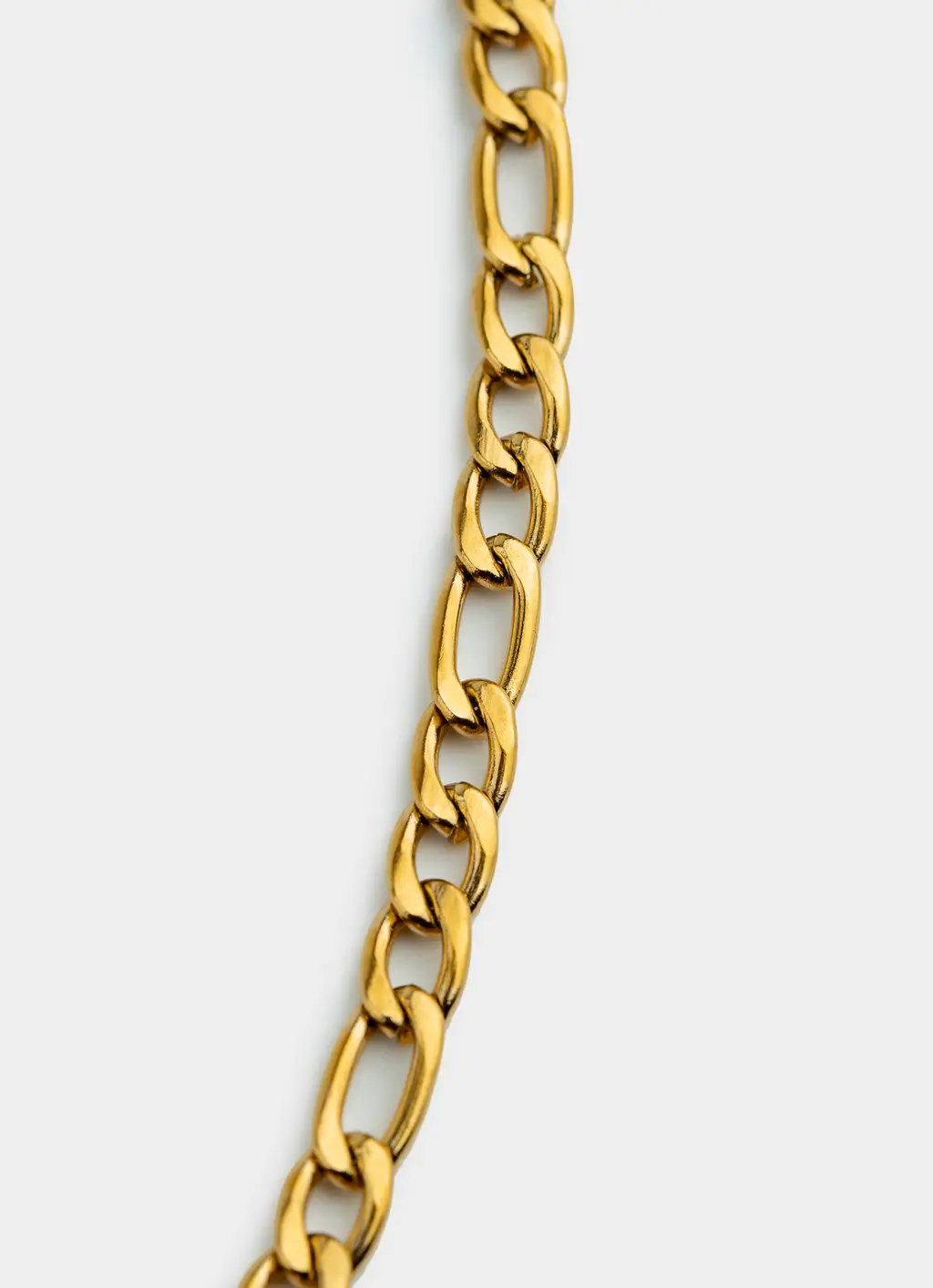 Figaro Necklace 4mm - 18K Gold Plated