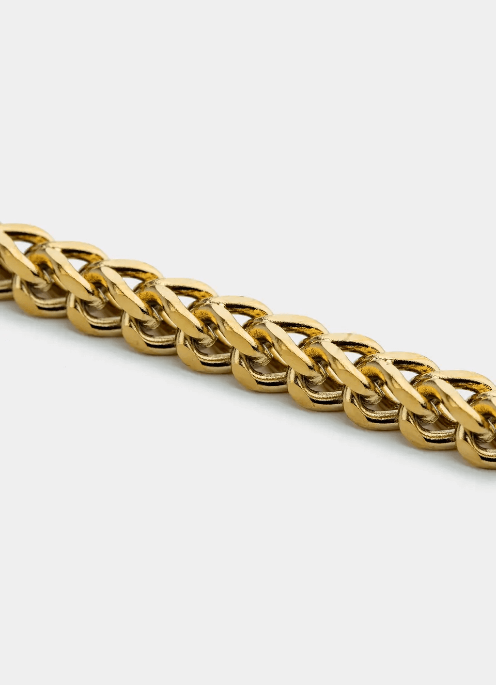 Franco Bracelet 5mm - 18K Gold Plated