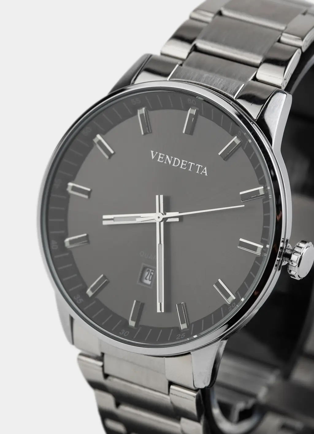 Legacy Watch - Silver/Black