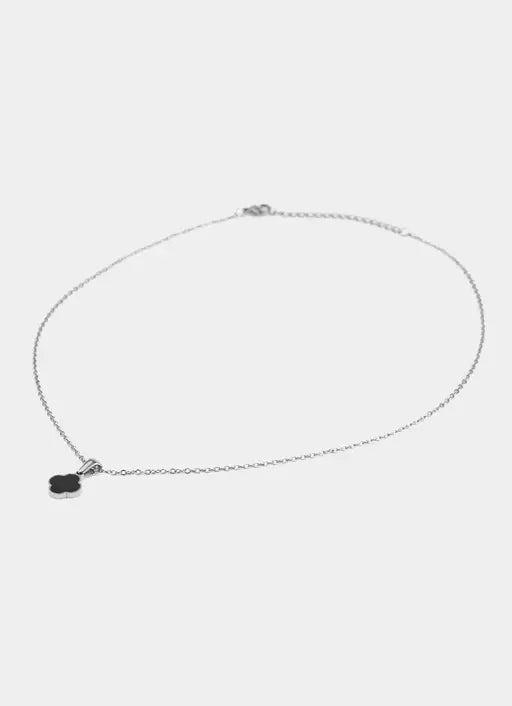 4 Leaf Necklace - Stainless Steel
