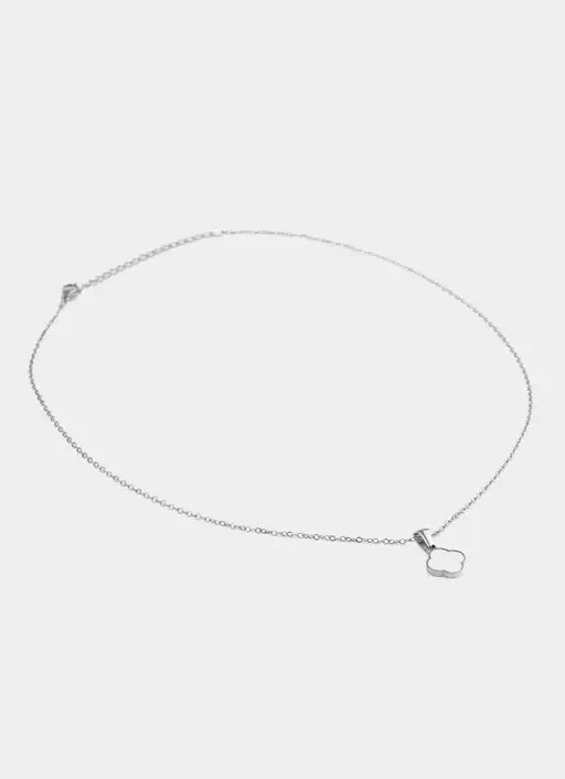 4 Leaf Necklace - Stainless Steel