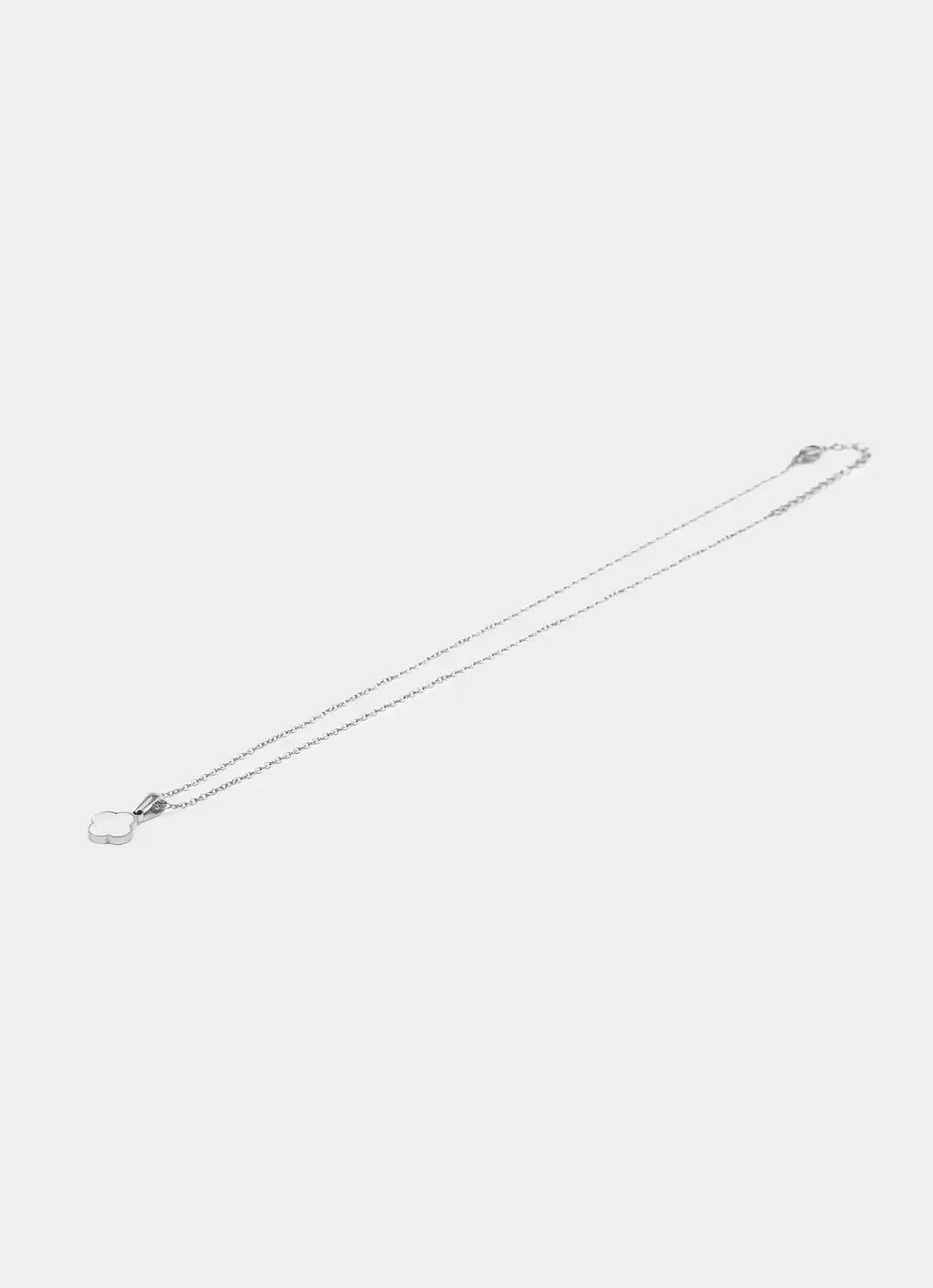 4 Leaf Necklace - Stainless Steel