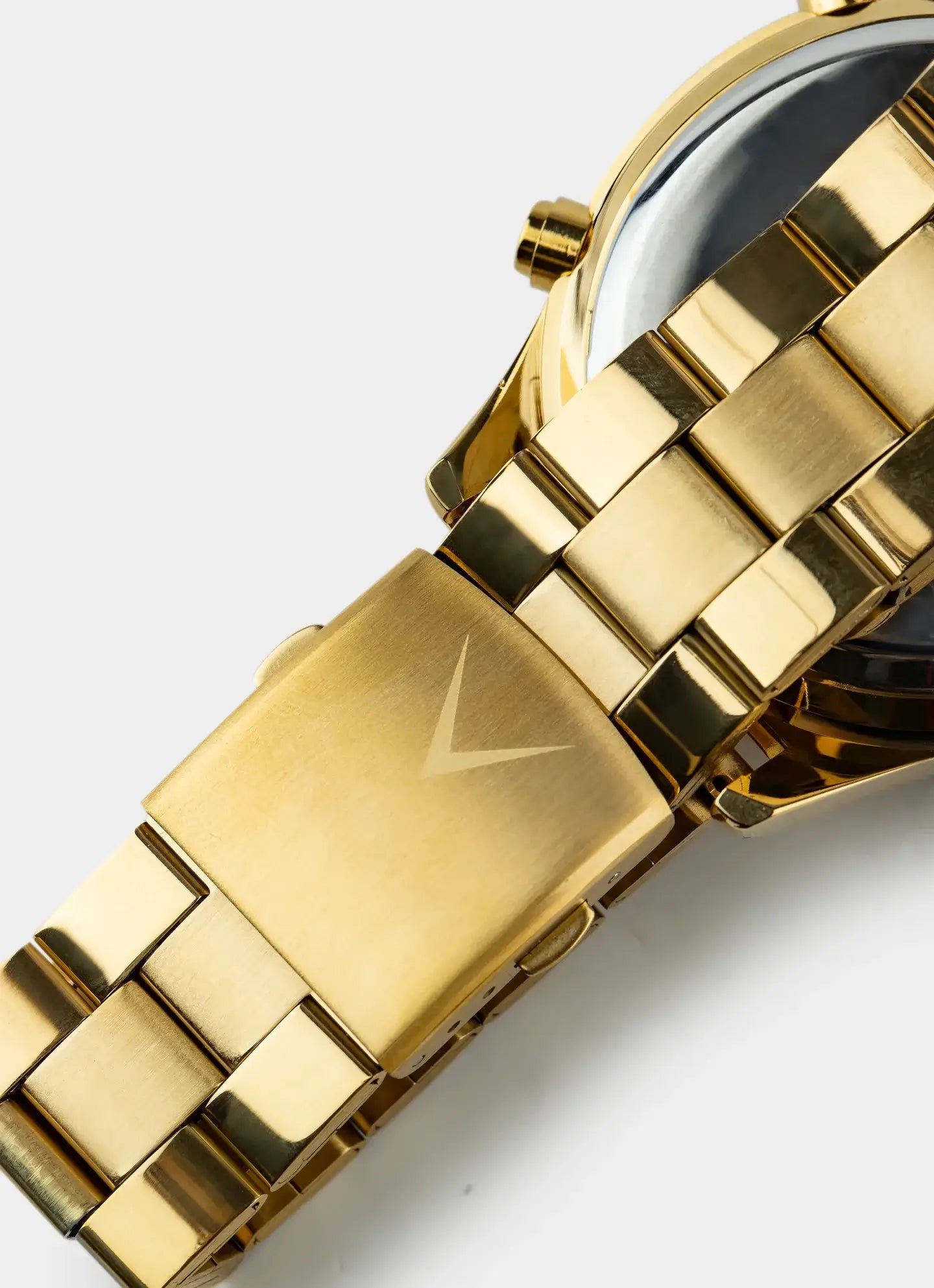 gold watch band – detailed view – Vendetta Jewellery