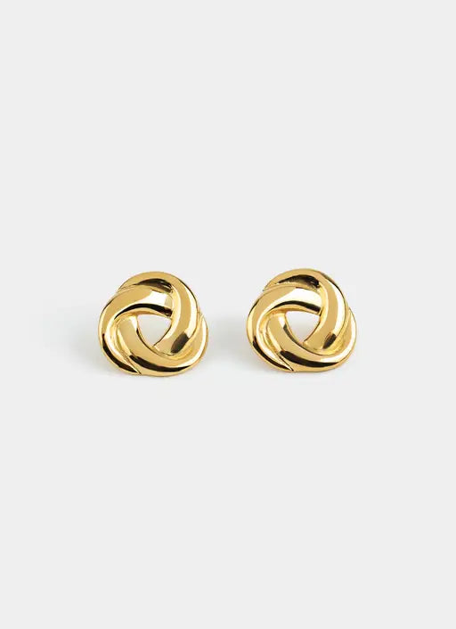 Basket Earrings - 18K Gold Plated