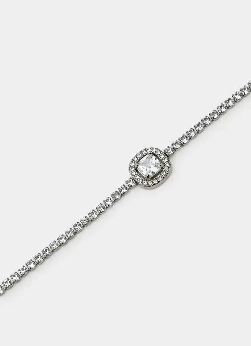 Stainless steel bracelet – Birds Eye Tennis Bracelet - Stainless Steel – Vendetta Jewellery