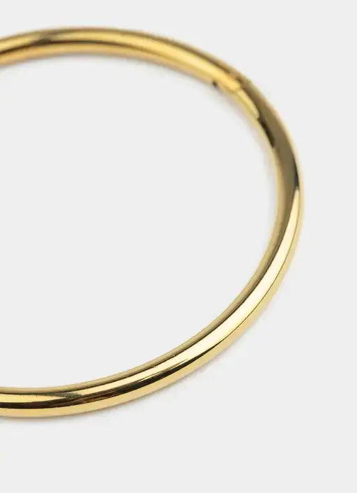 Circle Bangle - 18K Gold Plated
